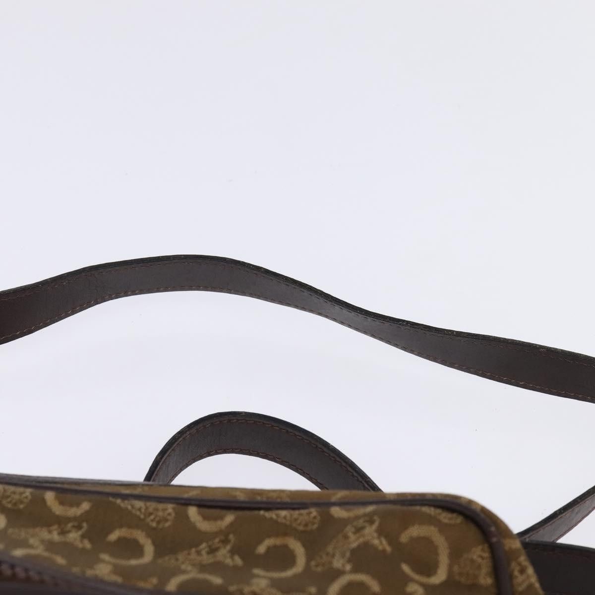 Celine CELINE C Sulky Shoulder Bag Canvas Brown Gold Size ONE SIZE - 8 Thumbnail