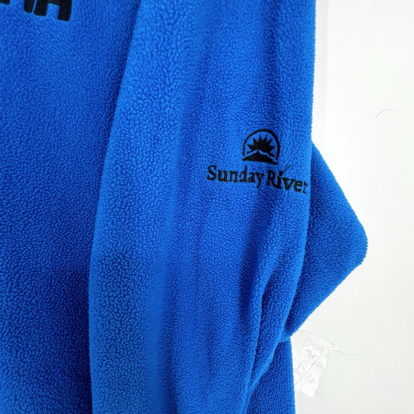 Helly Hansen Helly Hansen Polartec Fleece Mens 2XL Zip 1/4 Embroidered Logo Blue 100% Polyester Raglan Sleeve Mock Neck Pullover Casual Ski Daywear Mens Size US XXL / EU 58 / 5 - 4 Thumbnail