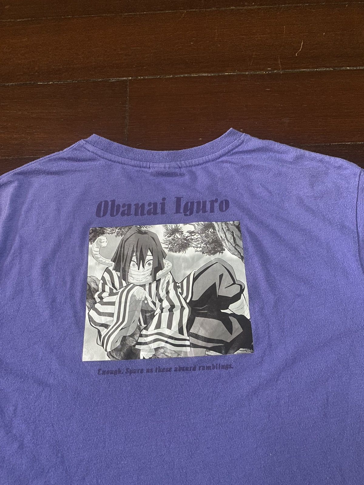 Anime × Japanese Brand × Uniqlo Fire ‼️ obanai iguro Kimetsu No Yaiba demon slayer Size US M / EU 48-50 / 2 - 1 Thumbnail