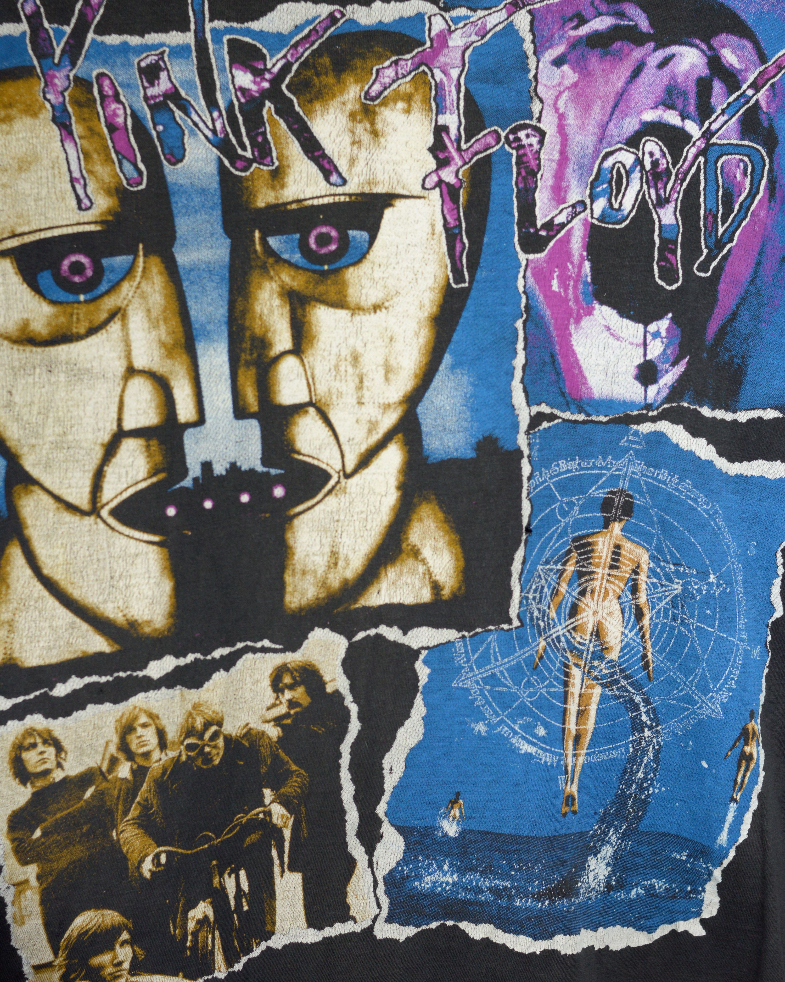 Pink Floyd × Vintage Vintage Pink Floyd Division Bell The Wall 90s t shirt Size US XL / EU 56 / 4 - 4 Thumbnail