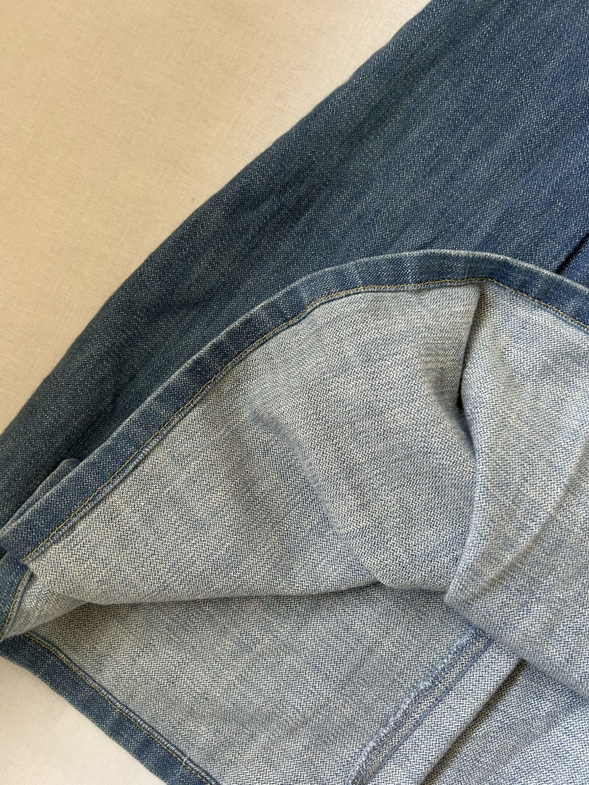 Miu Miu MIU MIU pleated denim skirt Size 29" - 6 Thumbnail