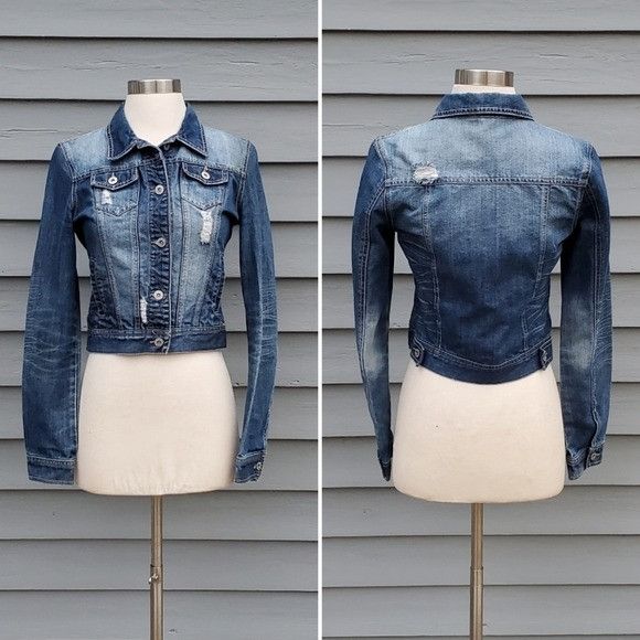 Vintage Vintage 90s y2k Mudd Brats Blue Jean Distressed Faded Denim Size M / US 6-8 / IT 42-44 - 7 Thumbnail