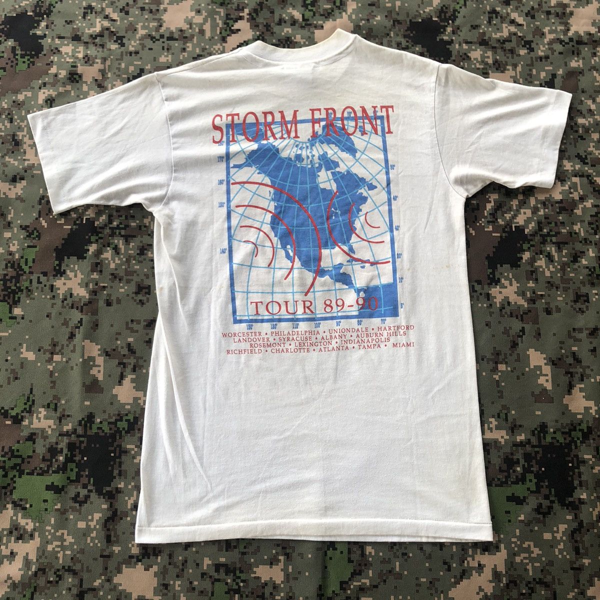 Band Tees × Vintage Vtg 89-90 Tour Billy Joel Band Tshirt Size US M / EU 48-50 / 2 - 3 Thumbnail
