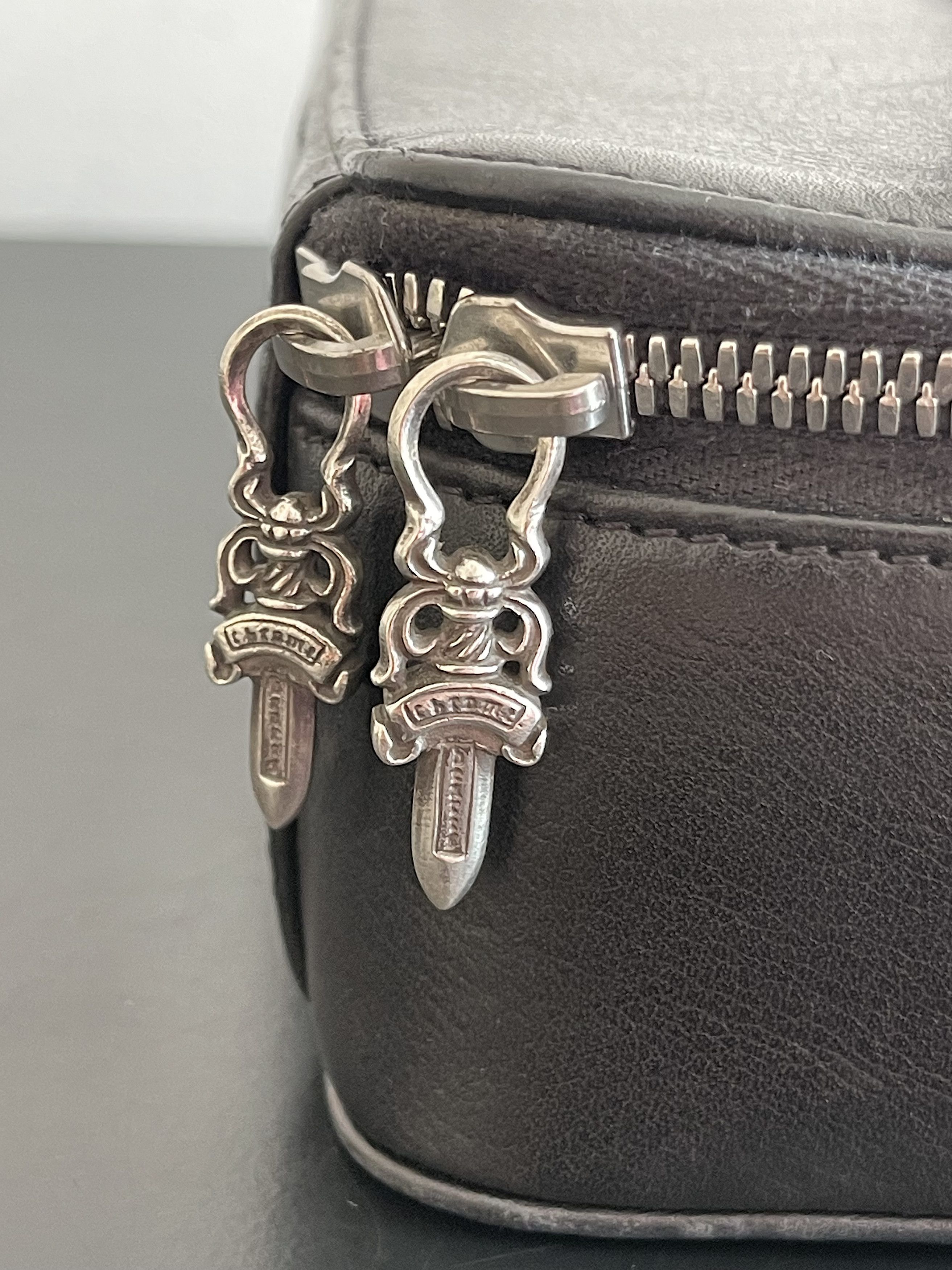 Chrome Hearts Leather Fleur Patch Jewelry Travel Case Box (OS) Size ONE SIZE - 6 Thumbnail