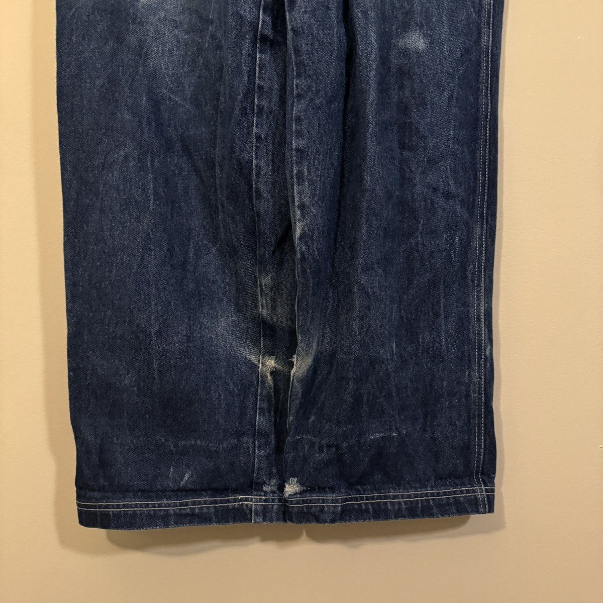 Vintage VINTAGE Y2K BAGGY DENIM BLUE VIBES SKATER JEANS JNCO STYLE Size US 32 / EU 48 - 12 Thumbnail