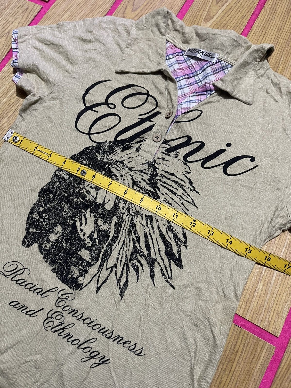 If Six Was Nine VINTAGE Y2K PASSION GIRL short sleeve tshirt Size M / US 6-8 / IT 42-44 - 9 Thumbnail