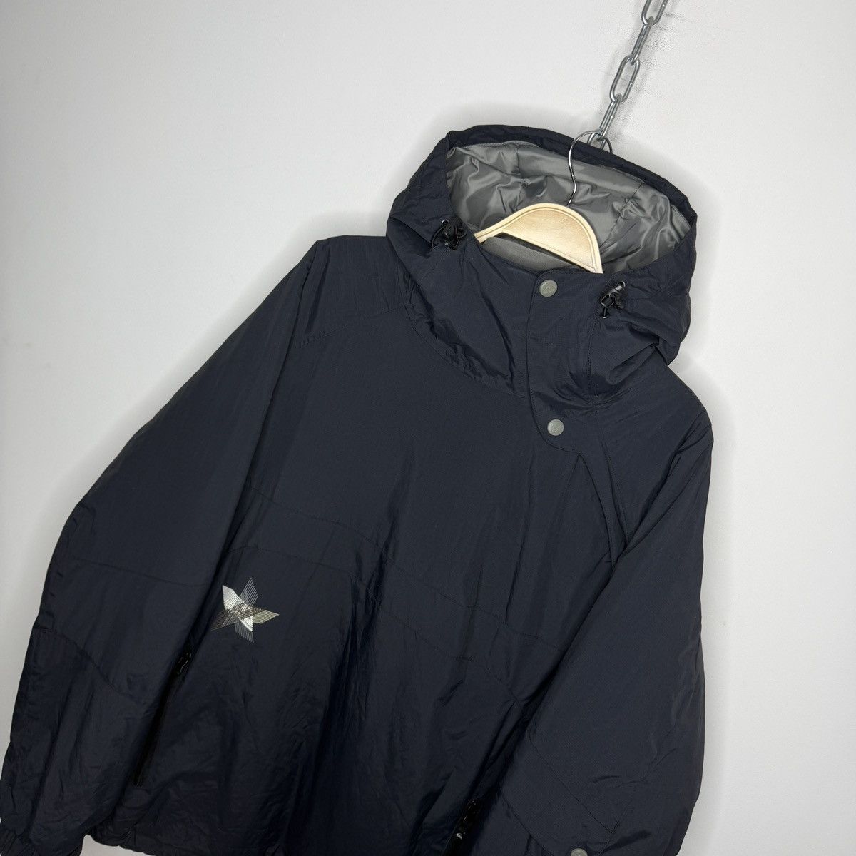 Quiksilver Vintage Quiksilver Compass Anorak Jacket Black Nylon Y2K Size US XL / EU 56 / 4 - 4 Thumbnail