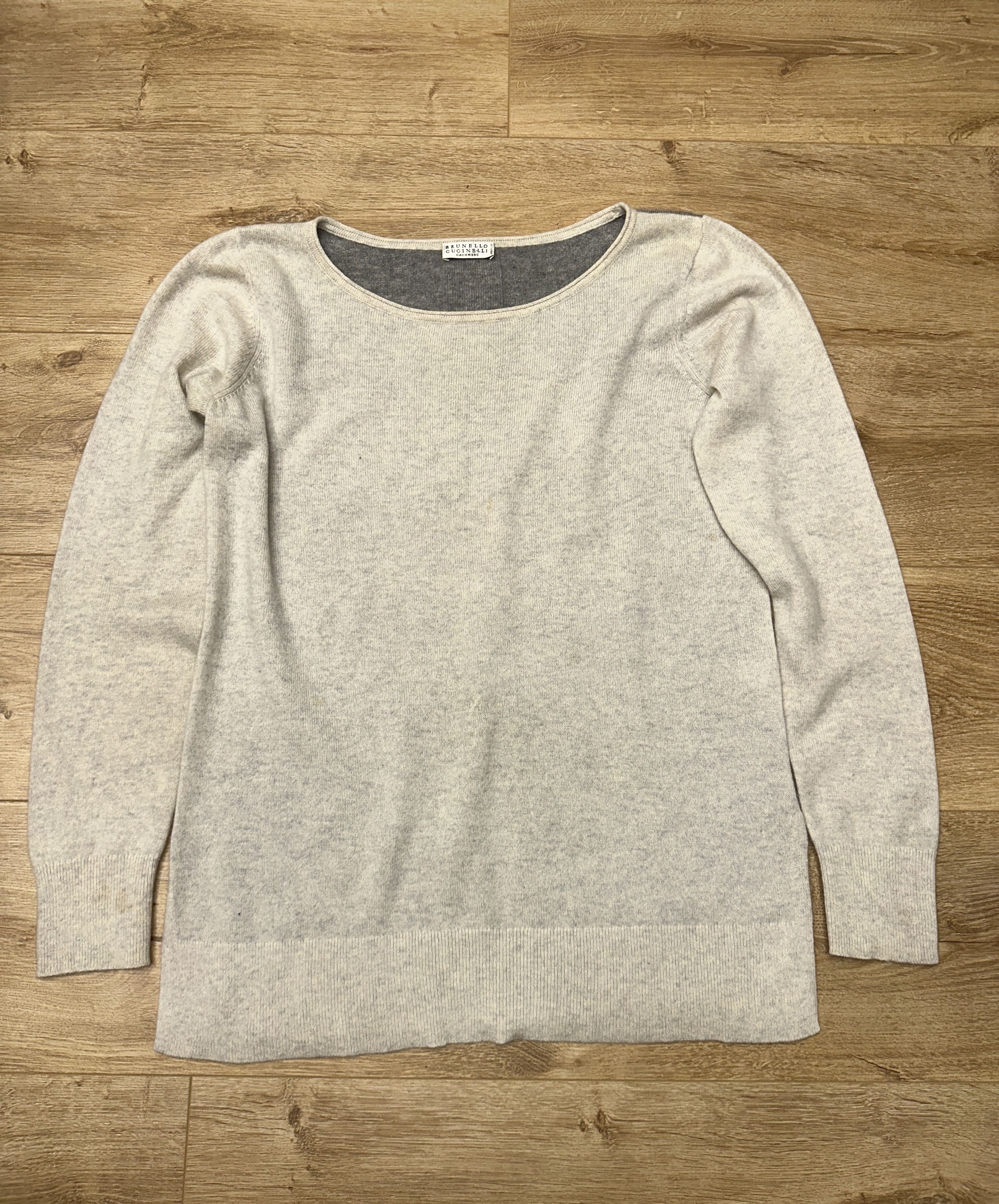 Brunello Cucinelli Brunello Cucinelli Cashmere Double-Face Sweater Size Xs S Size S / US 4 / IT 40 - 2 Thumbnail