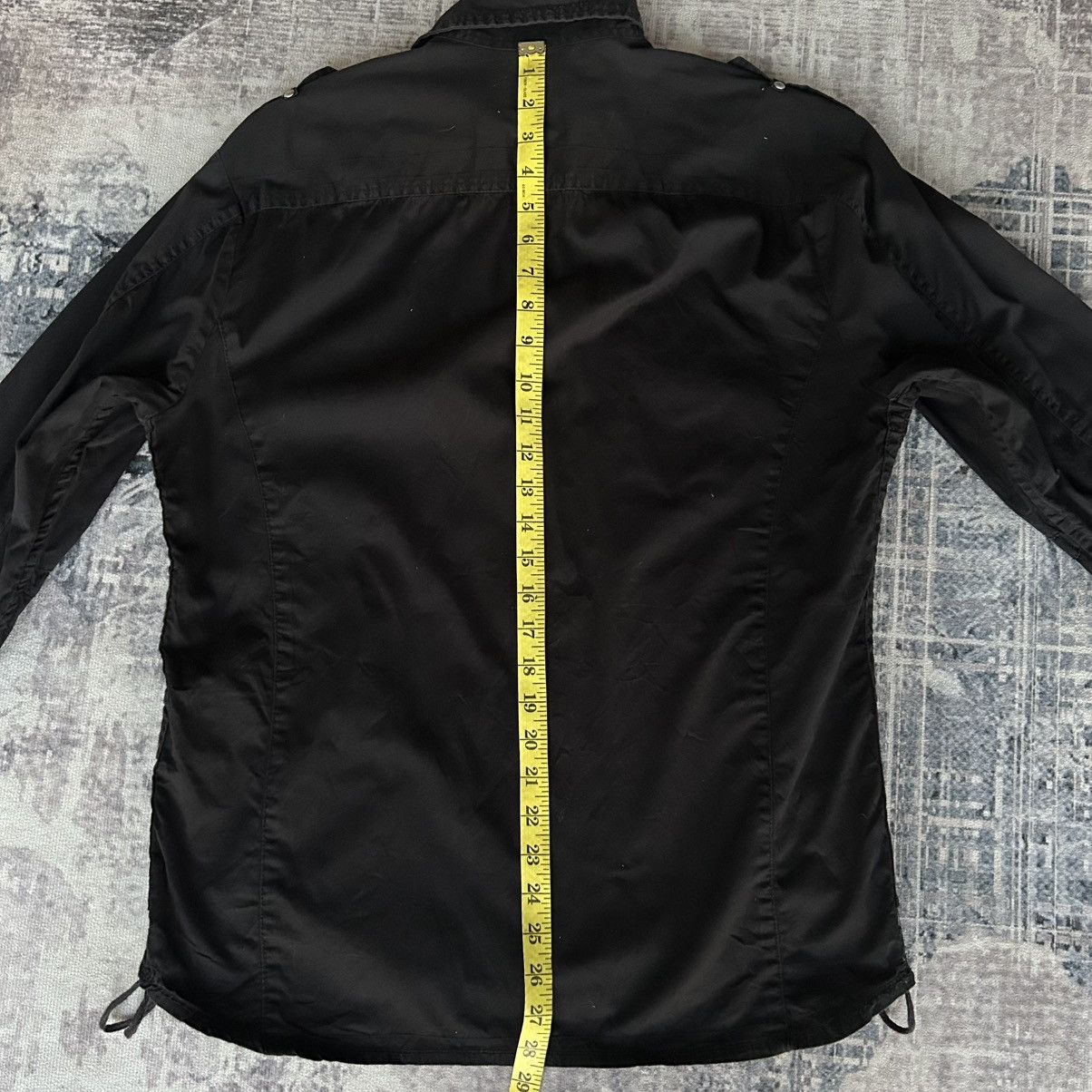 If Six Was Nine All Black Bondage Punk Jacket Size US L / EU 52-54 / 3 - 16 Thumbnail