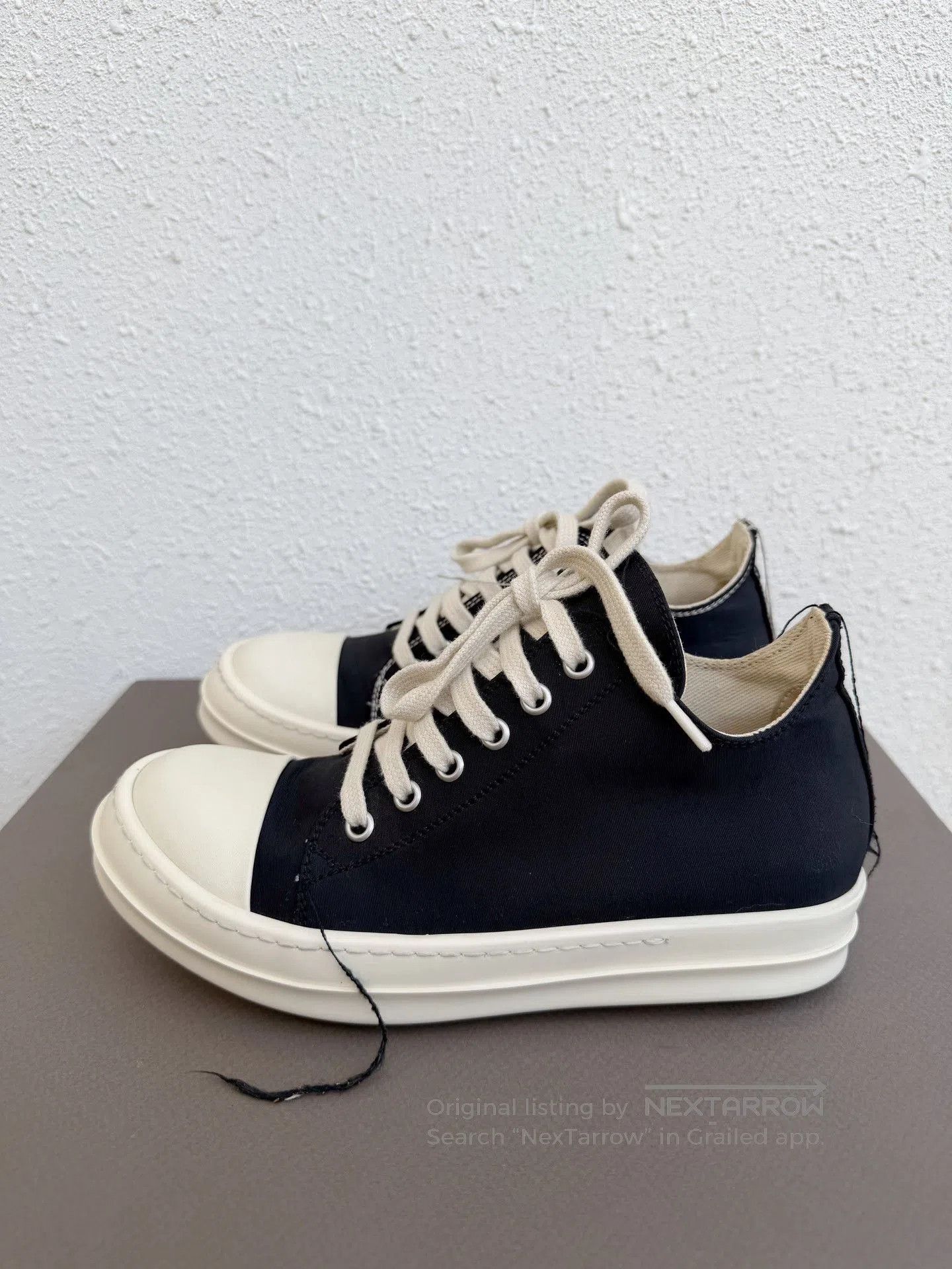 Rick Owens Rick Owens x Converse Canvas Low Top. Size US 5.5 / IT 35.5 - 5 Thumbnail
