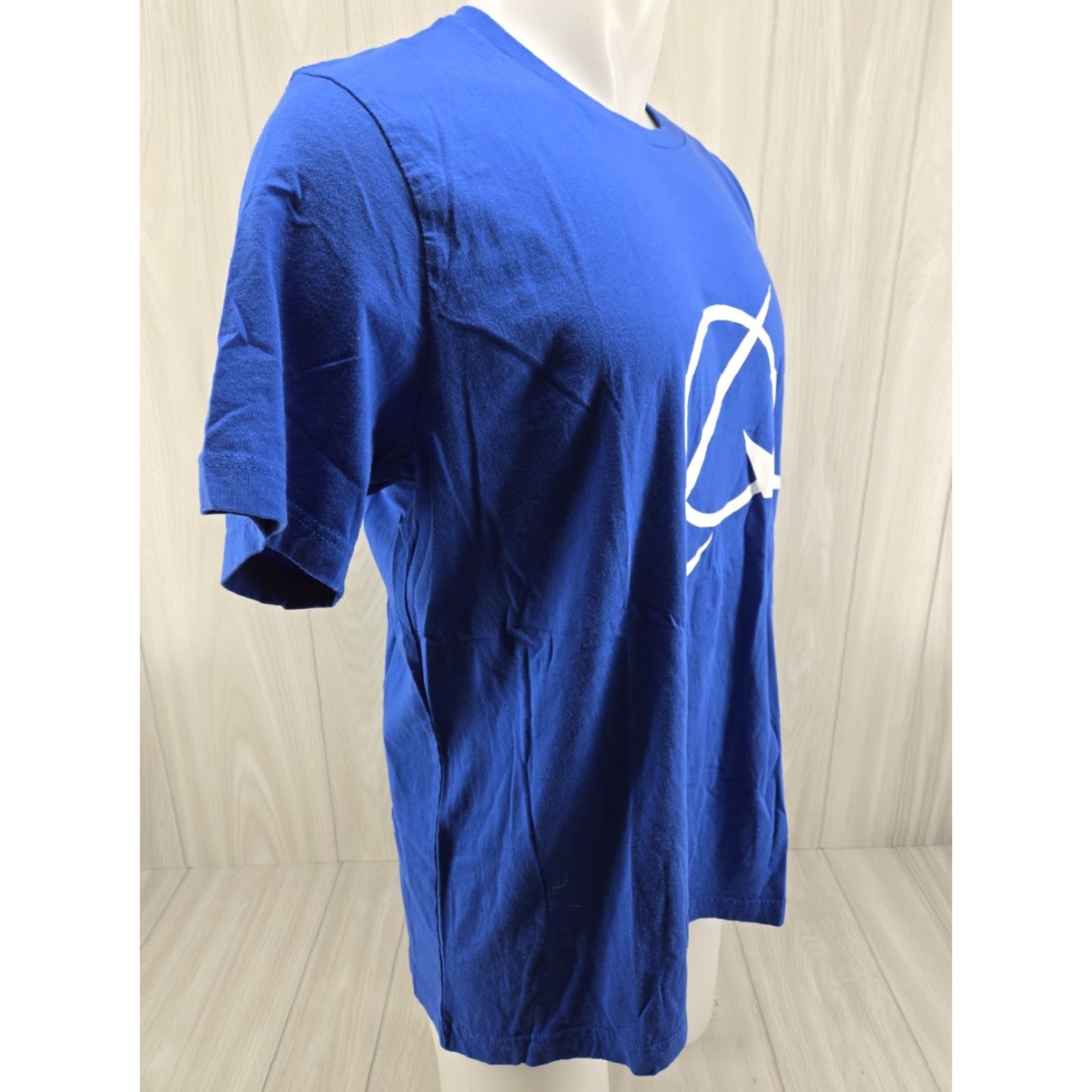 Vintage Boeing Logo Symbol Men's T-shirt XL Blue - Bella + Canvas Aero Aviation Shirt, Short Sleeve Crew Neck, Cotton, Regular Fit, Logo Accent Size US XL / EU 56 / 4 - 5 Thumbnail