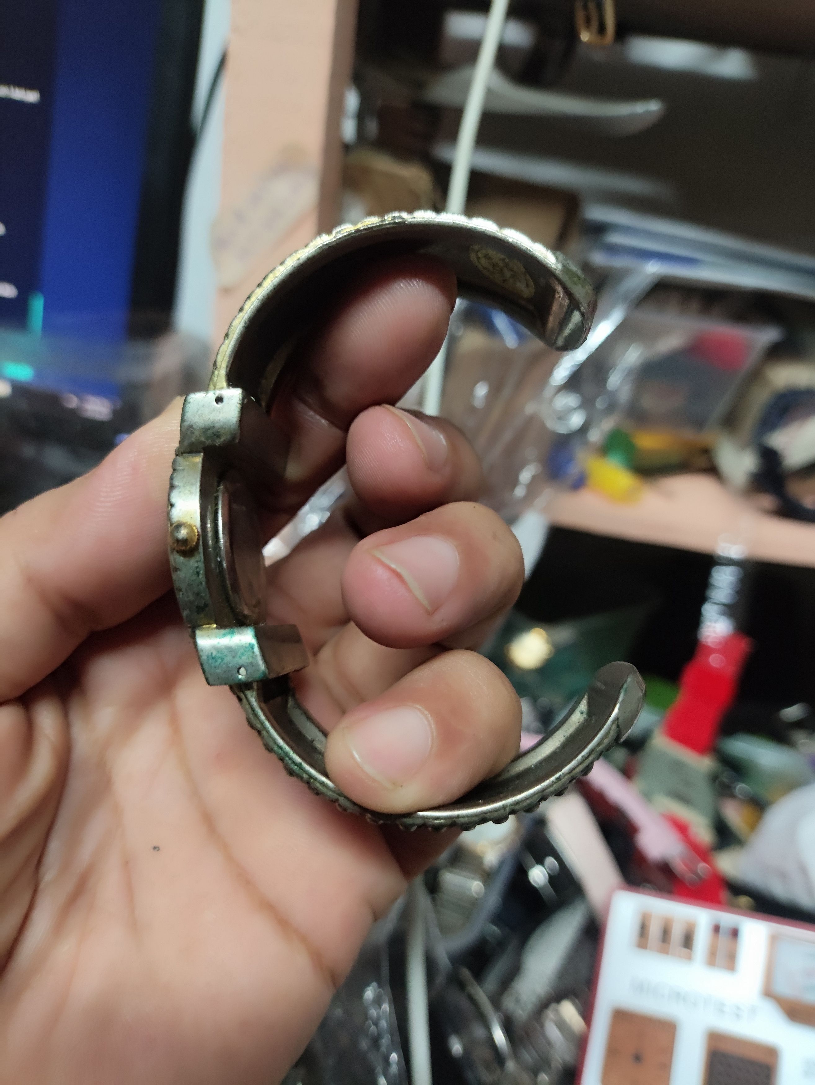 Japanese Brand × Vintage Bijour Terner (K46120) Vintage Steel Art Design Watch Size ONE SIZE - 11 Thumbnail