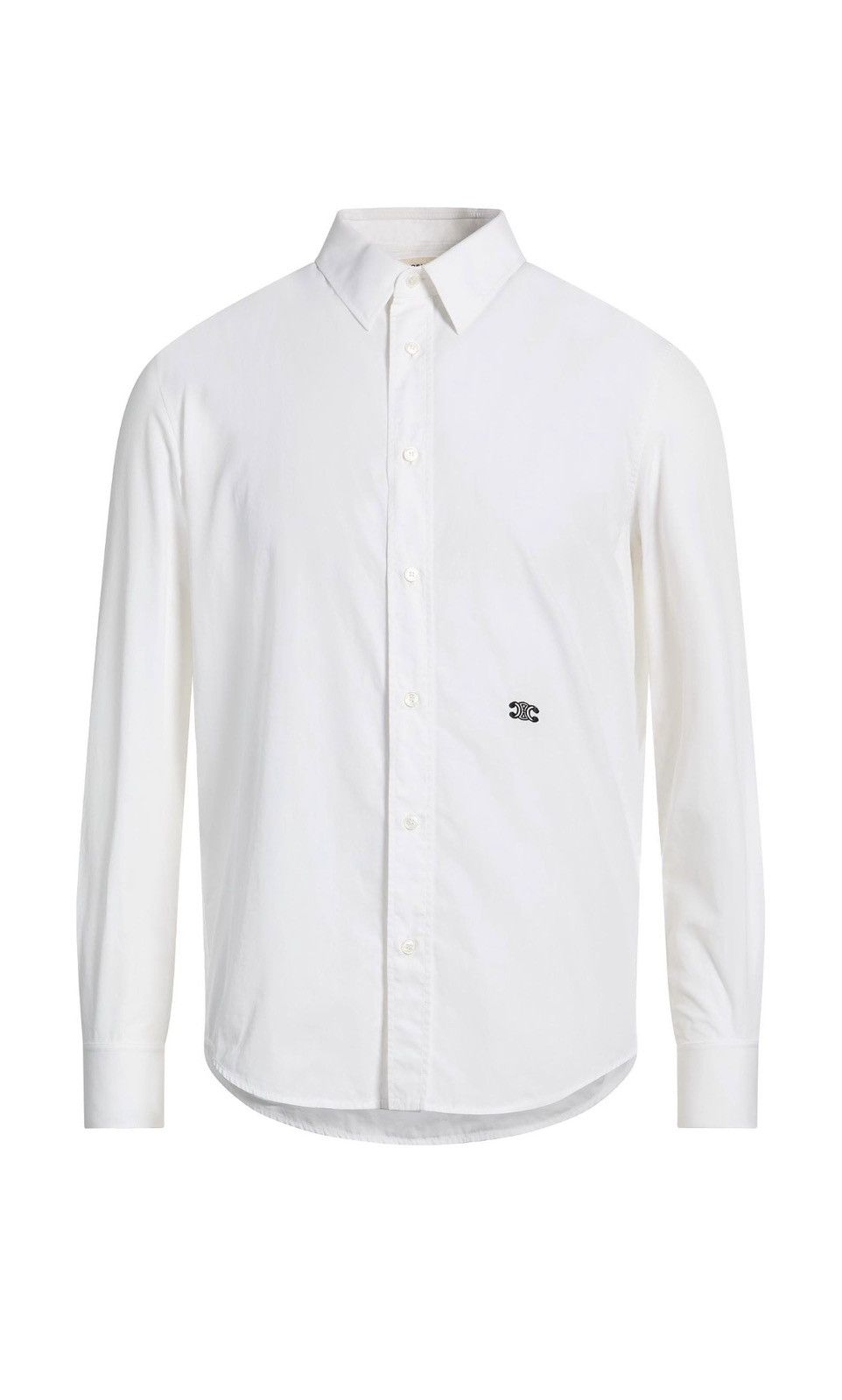 Celine 24SS Loose Shirt White Cotton Poplin Triomphe Sz 38 Size US S / EU 44-46 / 1 - 2 Thumbnail