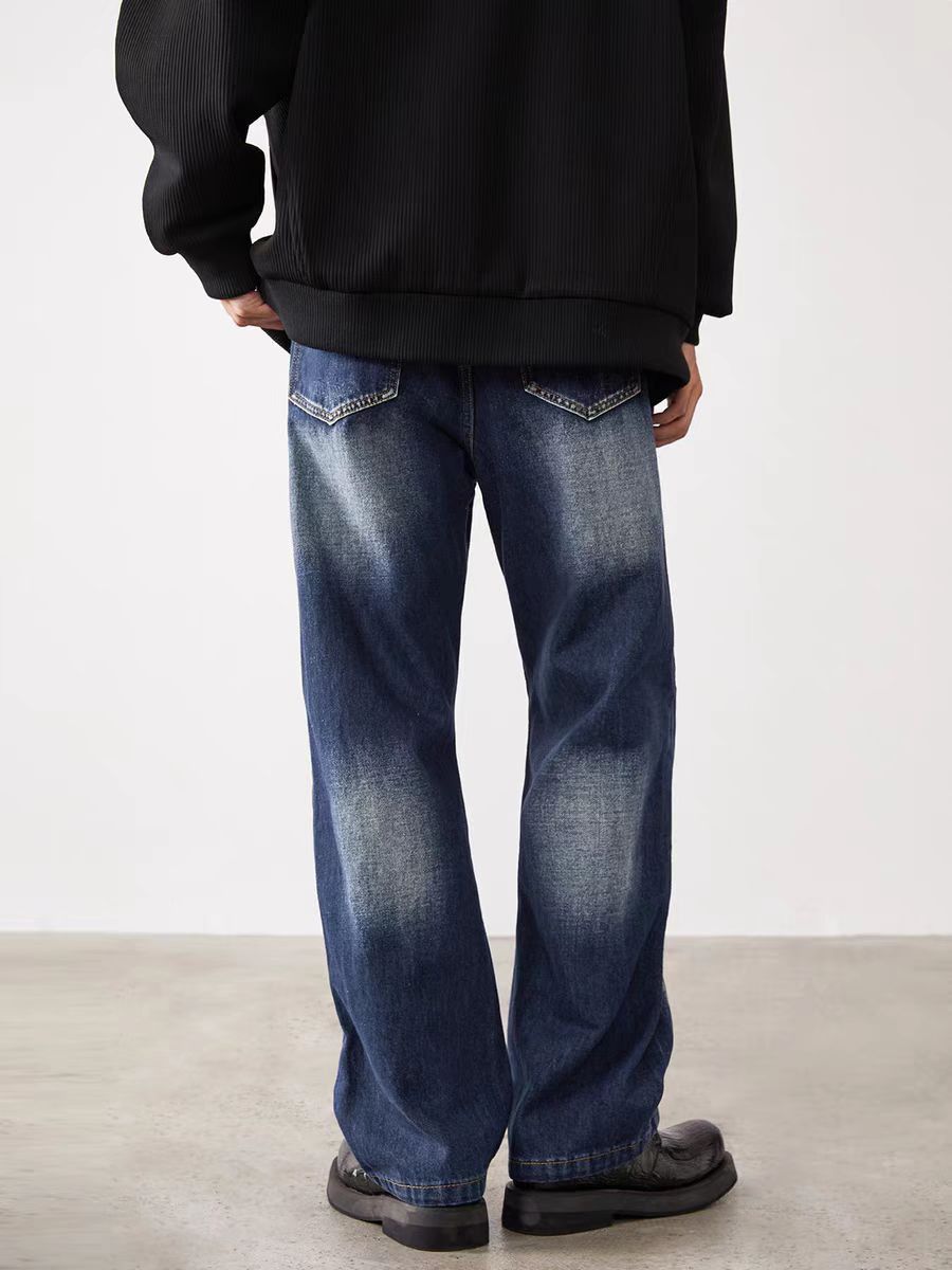 Japanese Brand × Vintage Patchwork pentagram design hip-hop washed baggy jeans Size US 34 / EU 50 - 5 Thumbnail