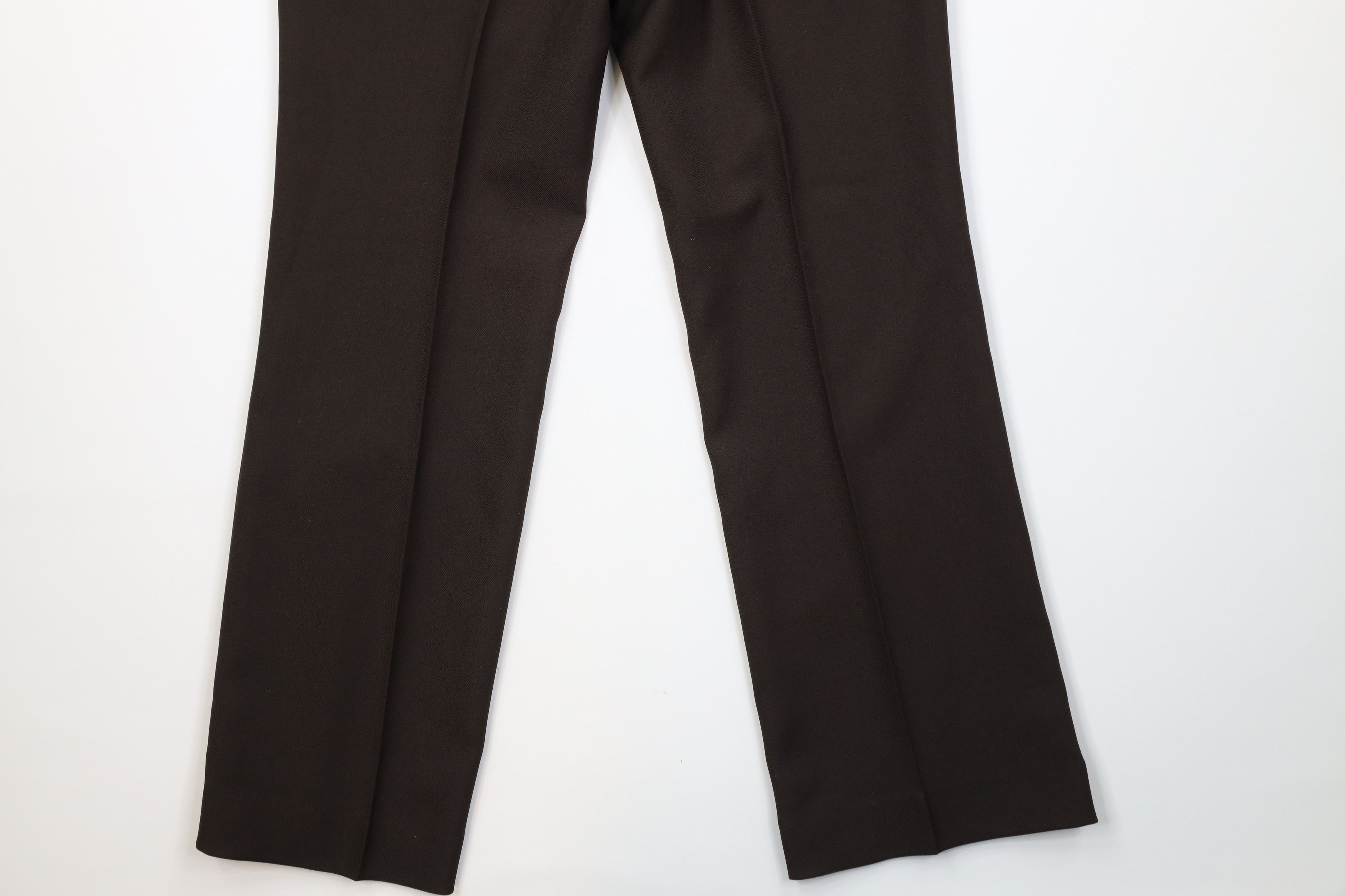 Vintage Vintage 70s Streetwear Flared Wide Leg Chino Pants Brown USA Size US 32 / EU 48 - 13 Thumbnail