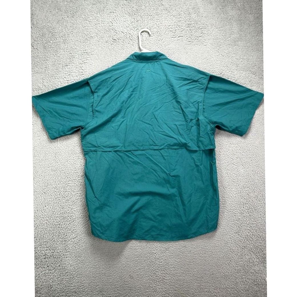 Vintage Magellan Shirt Men Large Green Nylon Moisture Wicking Vented Fishing Relaxed NEW Size US L / EU 52-54 / 3 - 2 Thumbnail