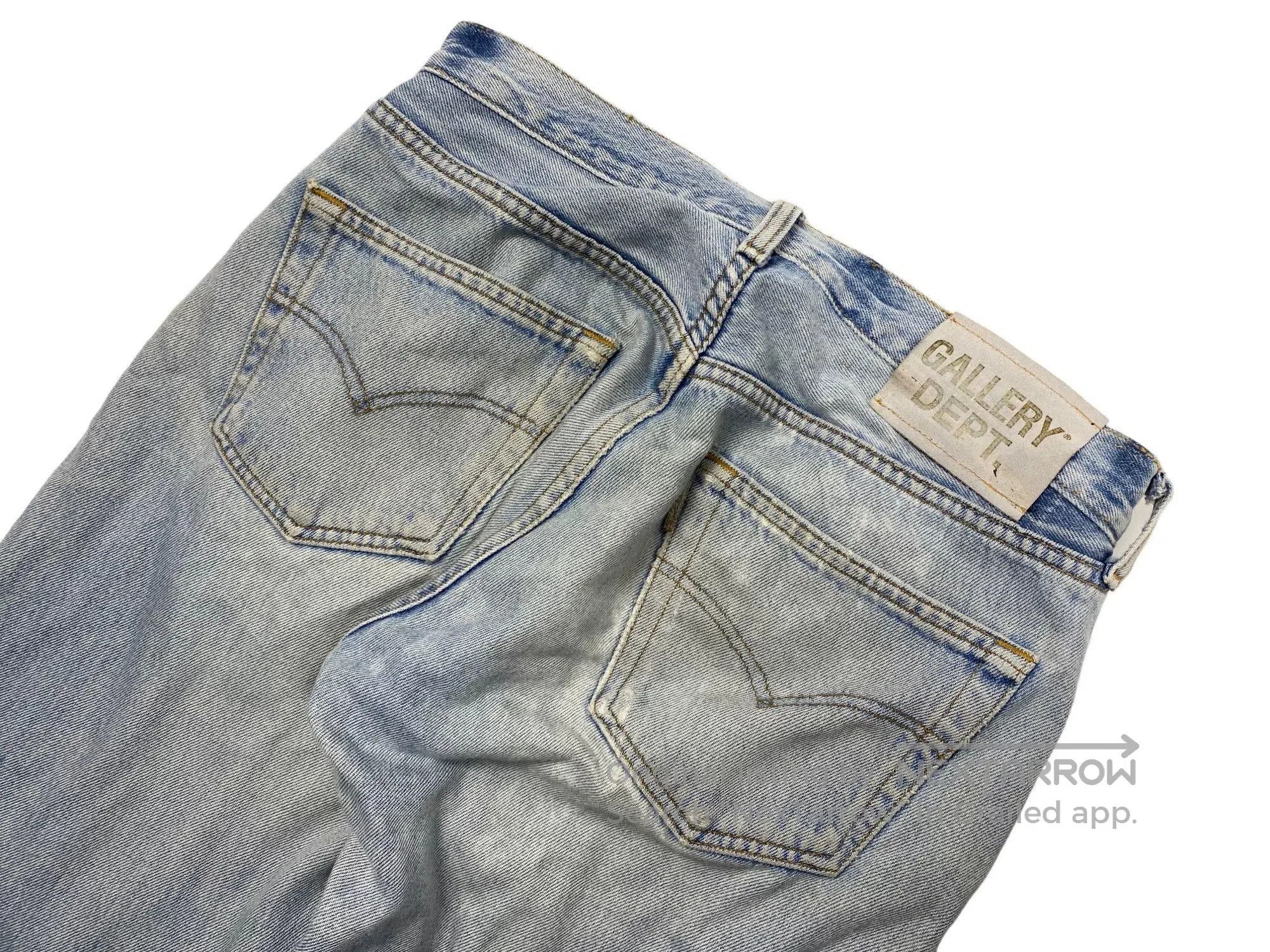 Gallery Dept. Gallery Dept. 5001 Washed Blue Jeans. Size US 30 / EU 46 - 6 Thumbnail