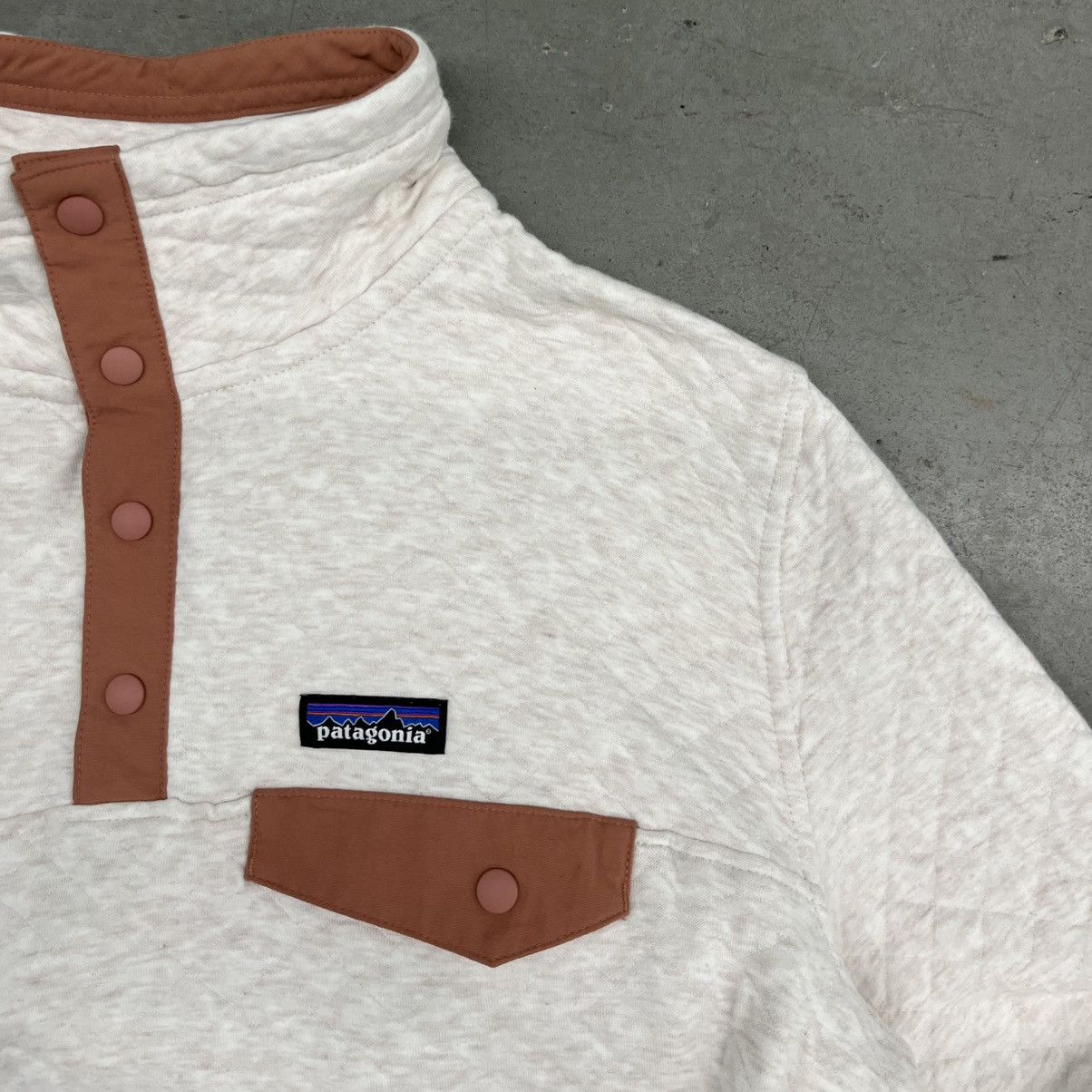 Patagonia Women’s Patagonia Organic Cotton Snap-T Pull Over Sweatshirt Size L / US 10 / IT 46 - 3 Thumbnail