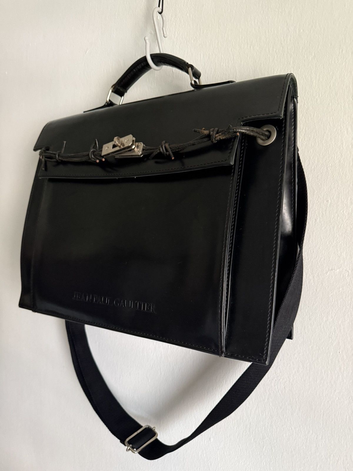 Jean Paul Gaultier Rare Jean paul gaultier black birkin briefcase Size ONE SIZE - 5 Thumbnail