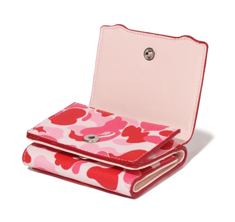 Bape Bape Baby Lisa Leather Wallet Size ONE SIZE - 3 Thumbnail