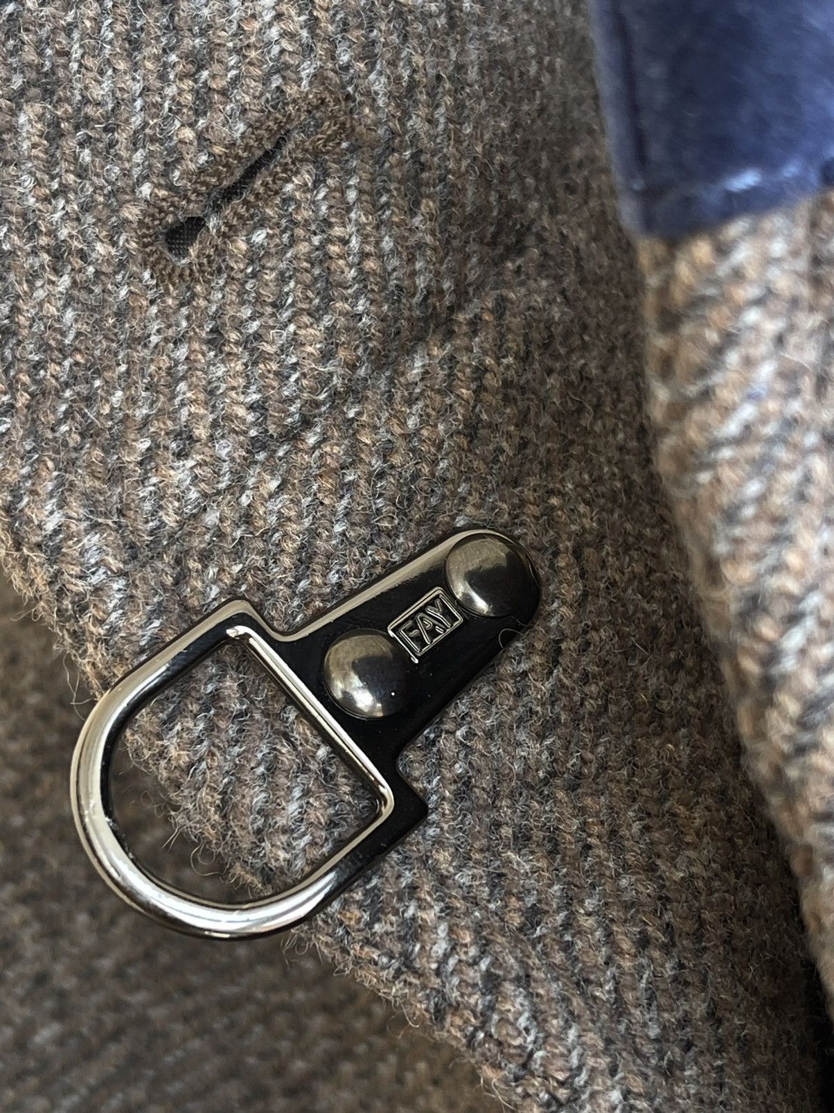 Fay Fay Virginia 3 Ganci Hook Wool Cashmere Coat Jacket Size M / US 6-8 / IT 42-44 - 11 Thumbnail