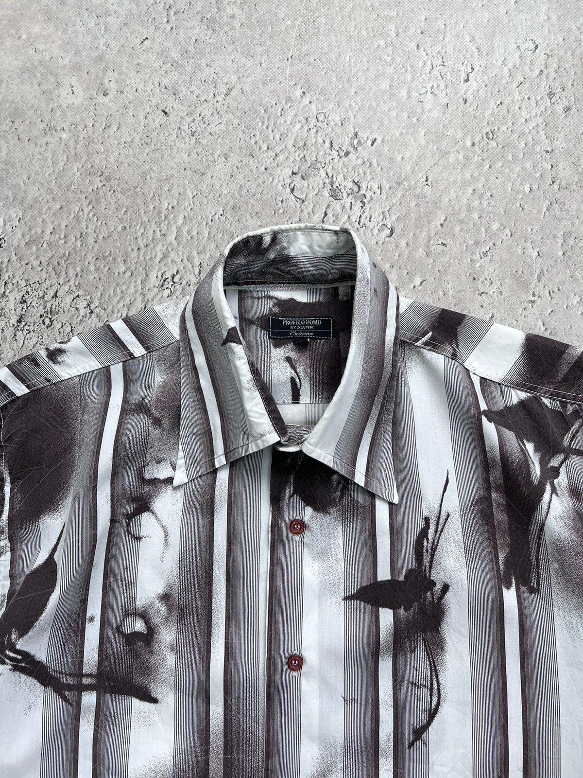 Jean Paul Gaultier × Vintage VINTAGE ARCHIVE Y2K JEAN PAUL GAULTIER STYLE SHIRT BUTTON UP Size US M / EU 48-50 / 2 - 5 Thumbnail