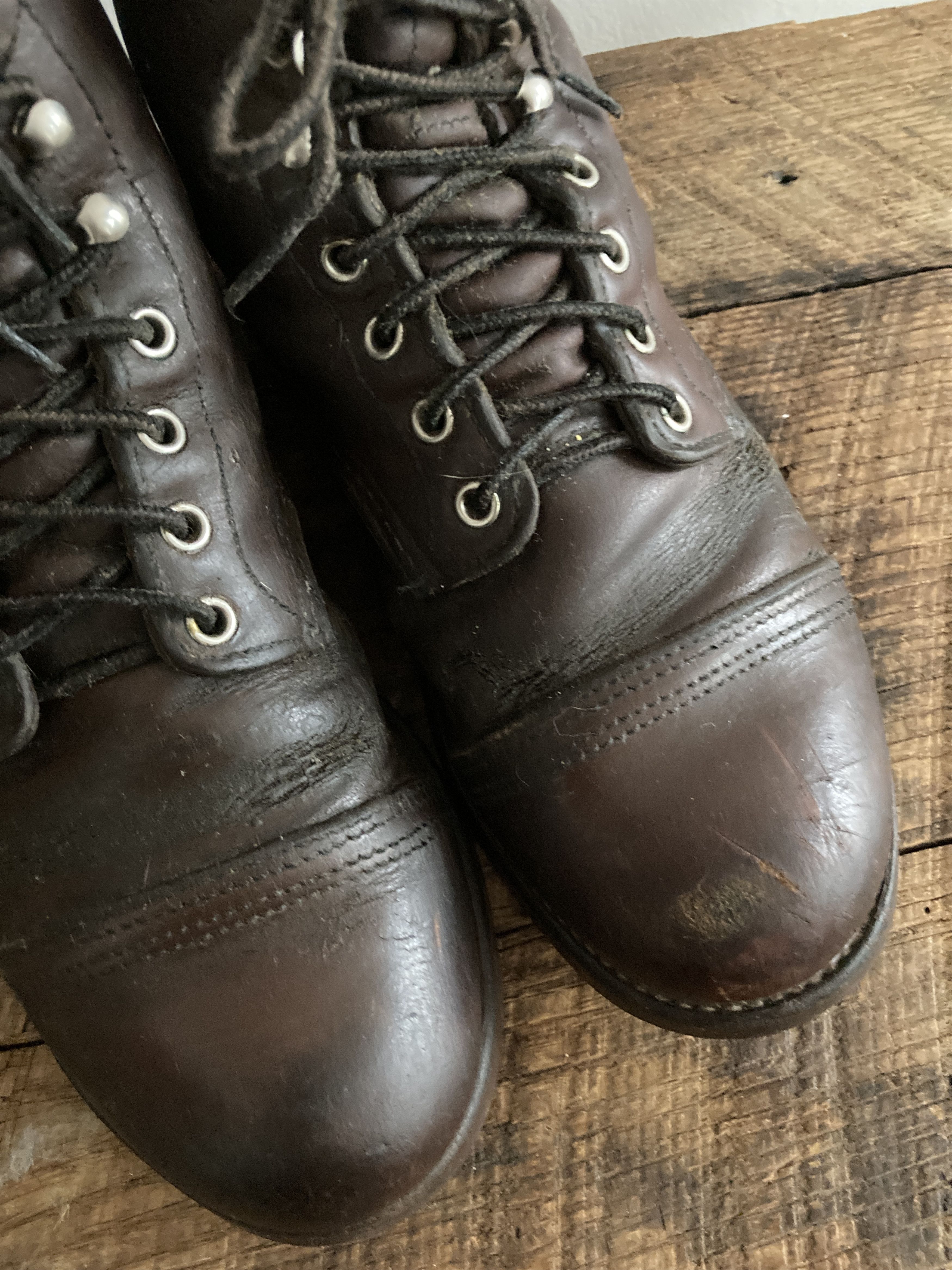 Red Wing 6-Inch Boot in Copper Rough & Tough Leather Size US 7.5 / EU 40-41 - 6 Thumbnail
