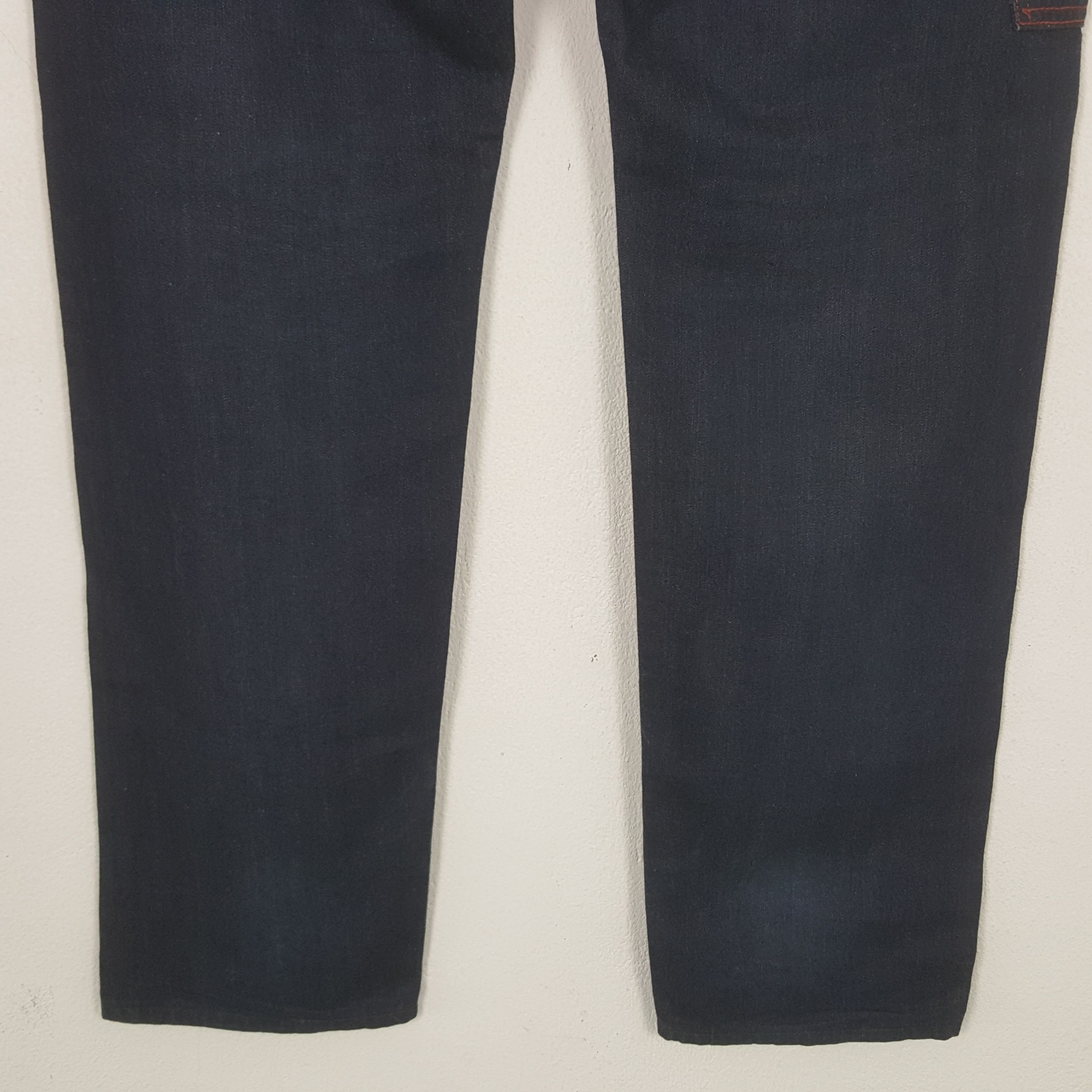 Lee Vintage Lee Japan Thread Pink Denim Jeans Size US 35 - 6 Thumbnail