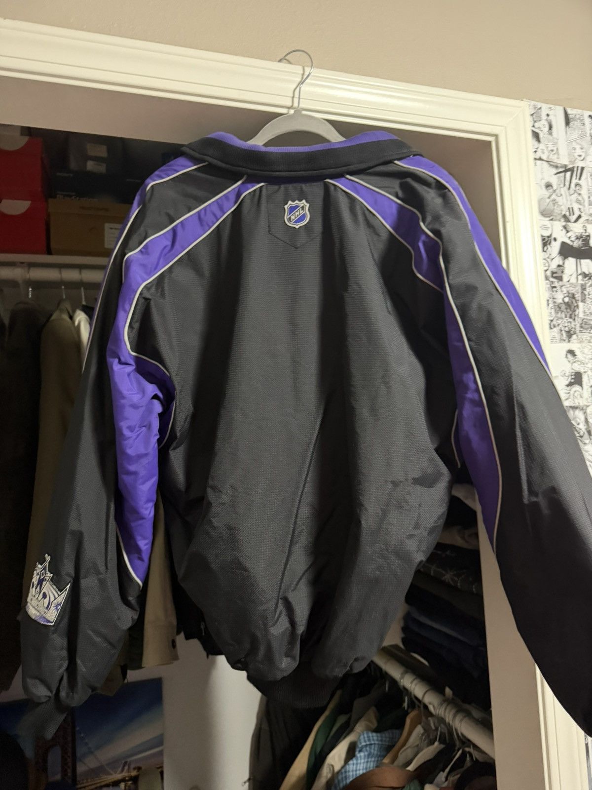 NHL Vintage LA Kings Hockey Jacket Size US M / EU 48-50 / 2 - 3 Thumbnail