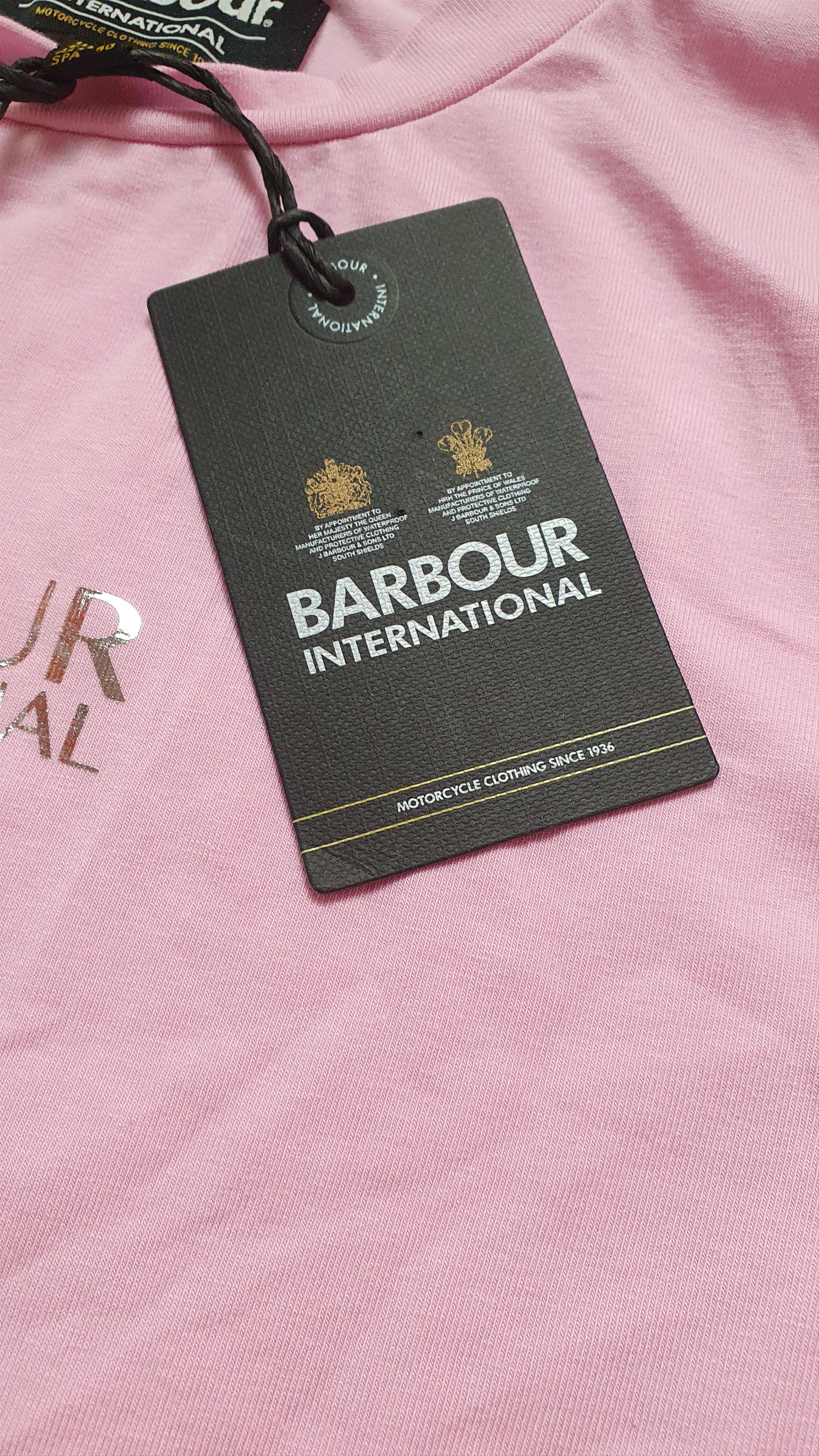 Barbour Rare Women's pink t-shirts Barbour top Vintage Size S Size S / US 4 / IT 40 - 10 Thumbnail