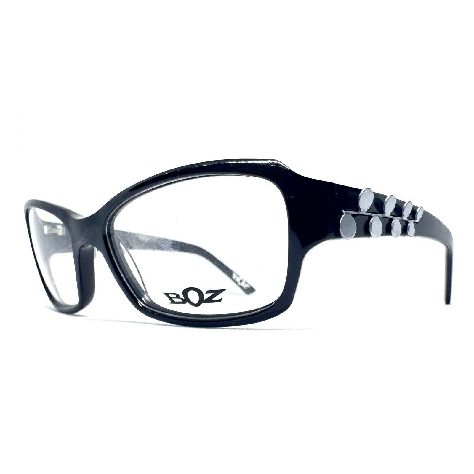 J.F. REY BOZ NICOLE 0000 BLACK AUTHENTIC EYEGLASSES FRAME RX 55-16 Size ONE SIZE - 1 Thumbnail