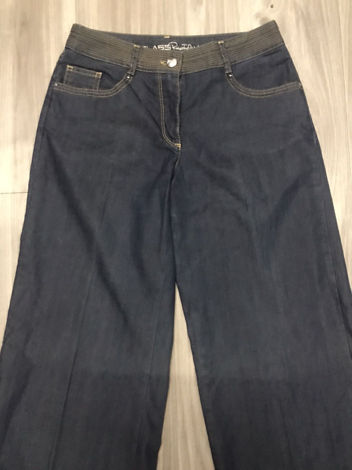 Roberto Cavalli CLASS ROBERTO CAVALLI - Flare High Rise Jeans Size 27" / US 4 / IT 40 - 3 Thumbnail
