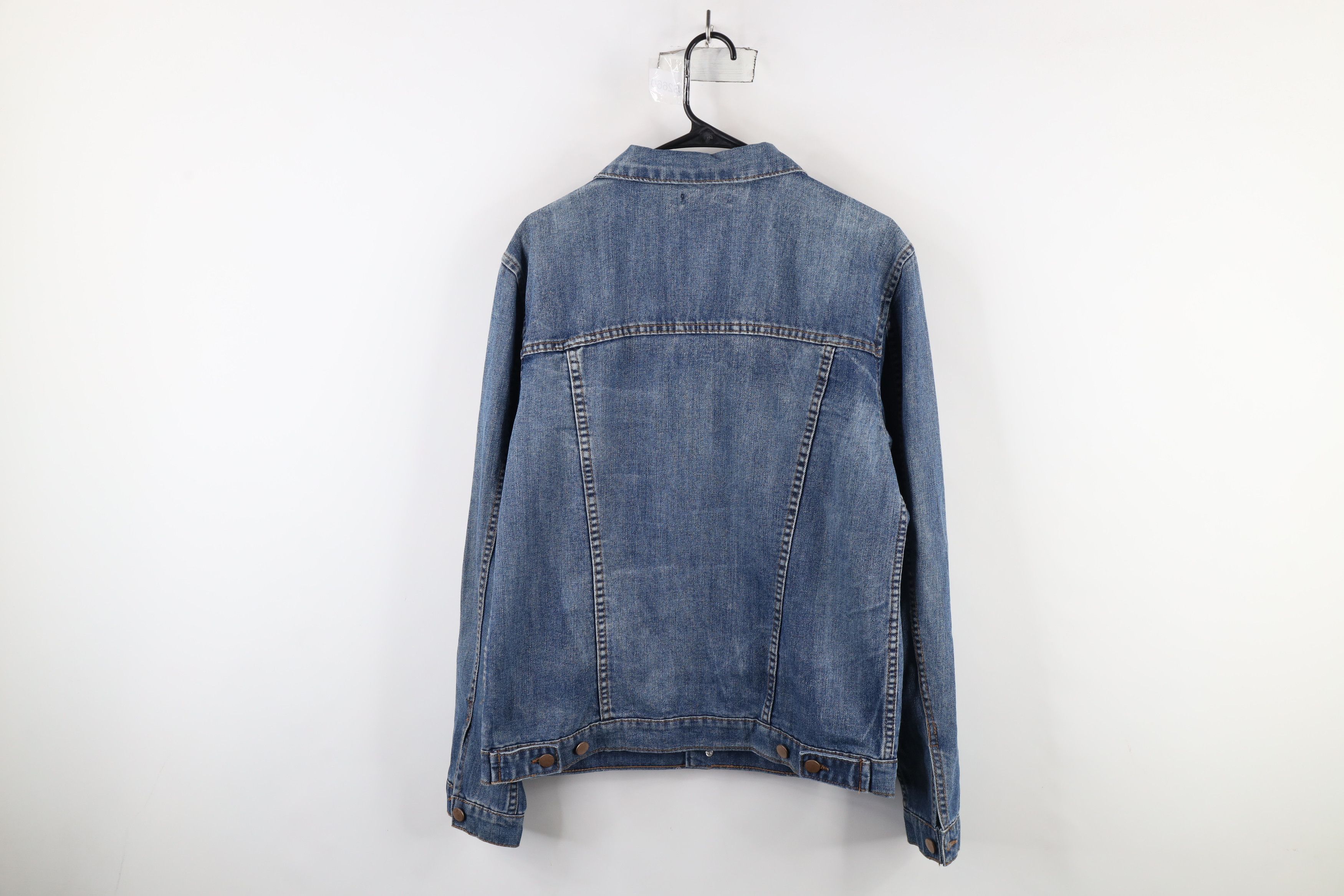 Elwood × Vintage Vintage Elwood Skateboarding Denim Jean Trucker Jacket Blue Size US M / EU 48-50 / 2 - 13 Thumbnail