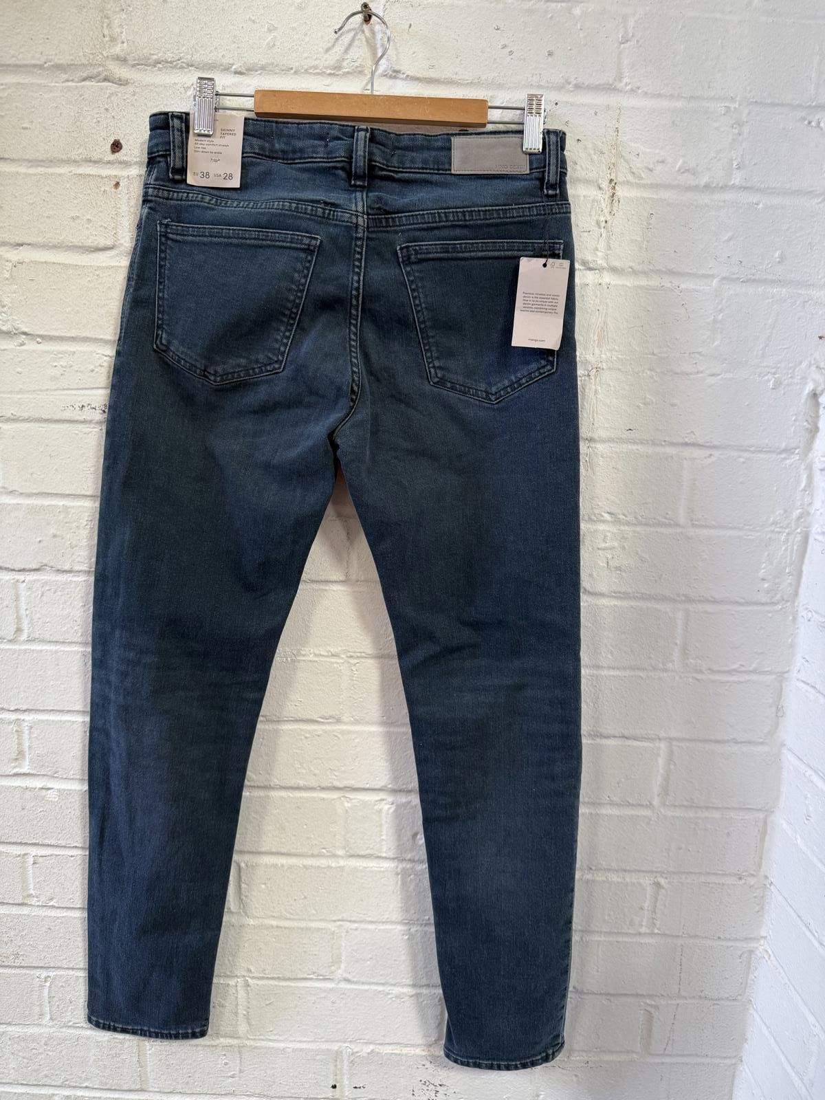 Designer MNG Men's Slim Fit Jeans - Size 38 Size US 36 / EU 52 - 4 Thumbnail