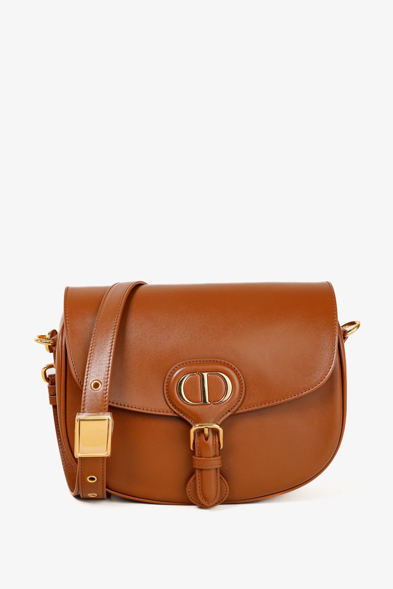Dior Christian Dior Brown Leather Medium Bobby Shoulder Bag Size ONE SIZE - 1 Thumbnail