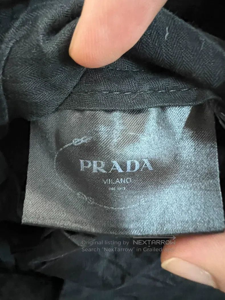 Prada Prada Black casual trousers Size 26" / US 2 / IT 38 - 4 Thumbnail
