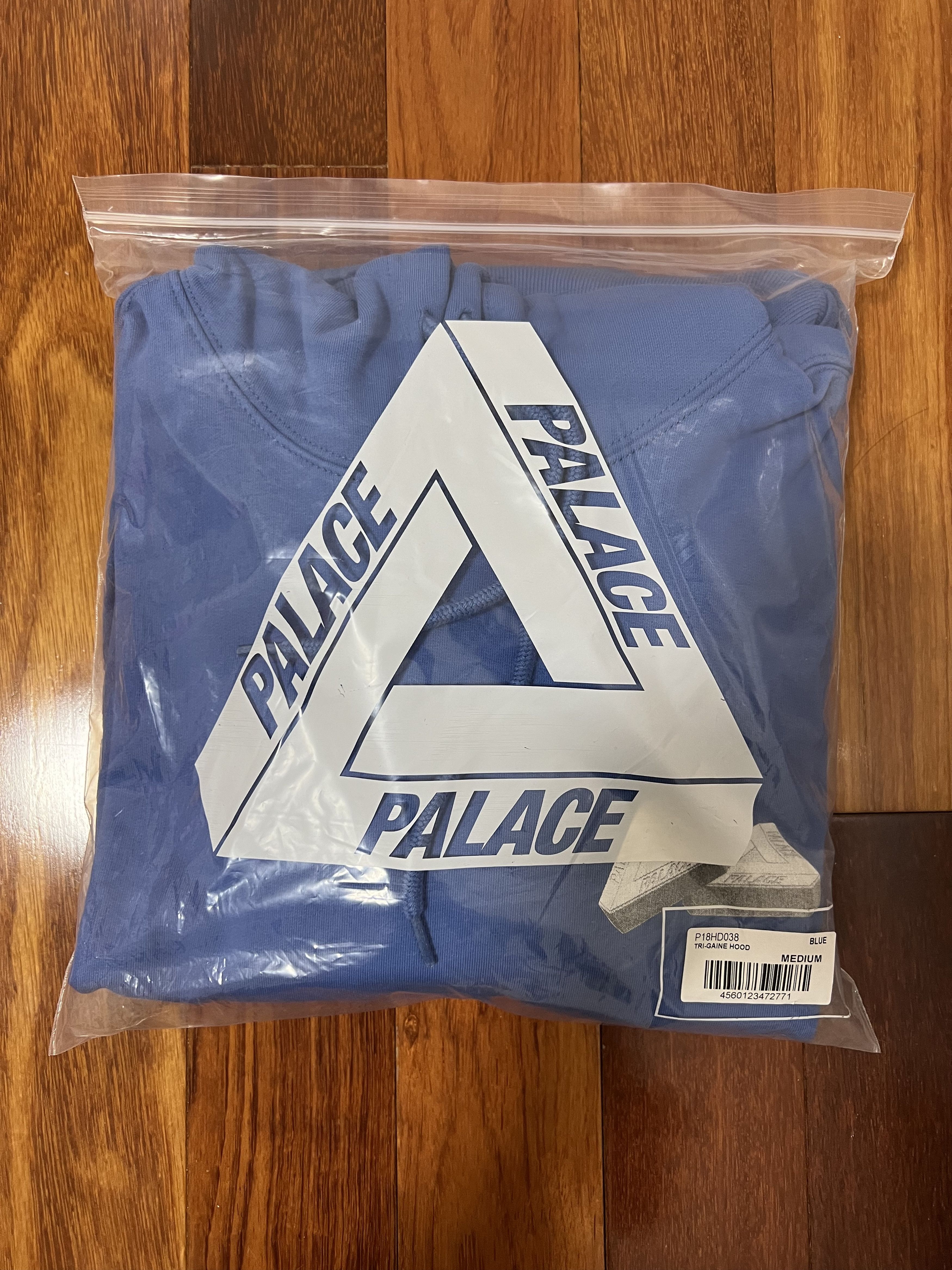 Palace 💚 2020 Palace Tri-Gaine Hoodie Blue Medium NEW Size US M / EU 48-50 / 2 - 10 Thumbnail