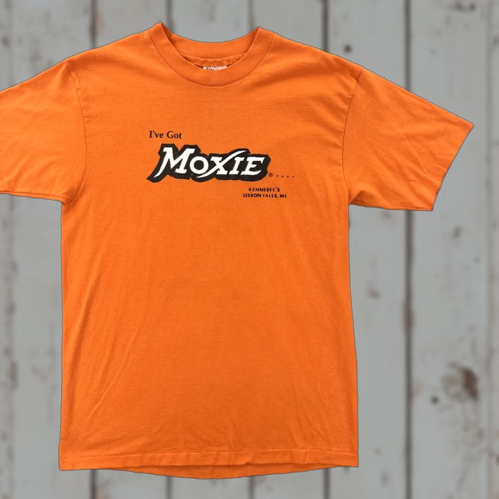 Hanes VTG Hanes Fifty-Fifty Mens L Orange Crew Neck Short Sleeve T-Shirt USA Made 80s Shirt MN Boys Men Womens Size US L / EU 52-54 / 3 - 1 Thumbnail