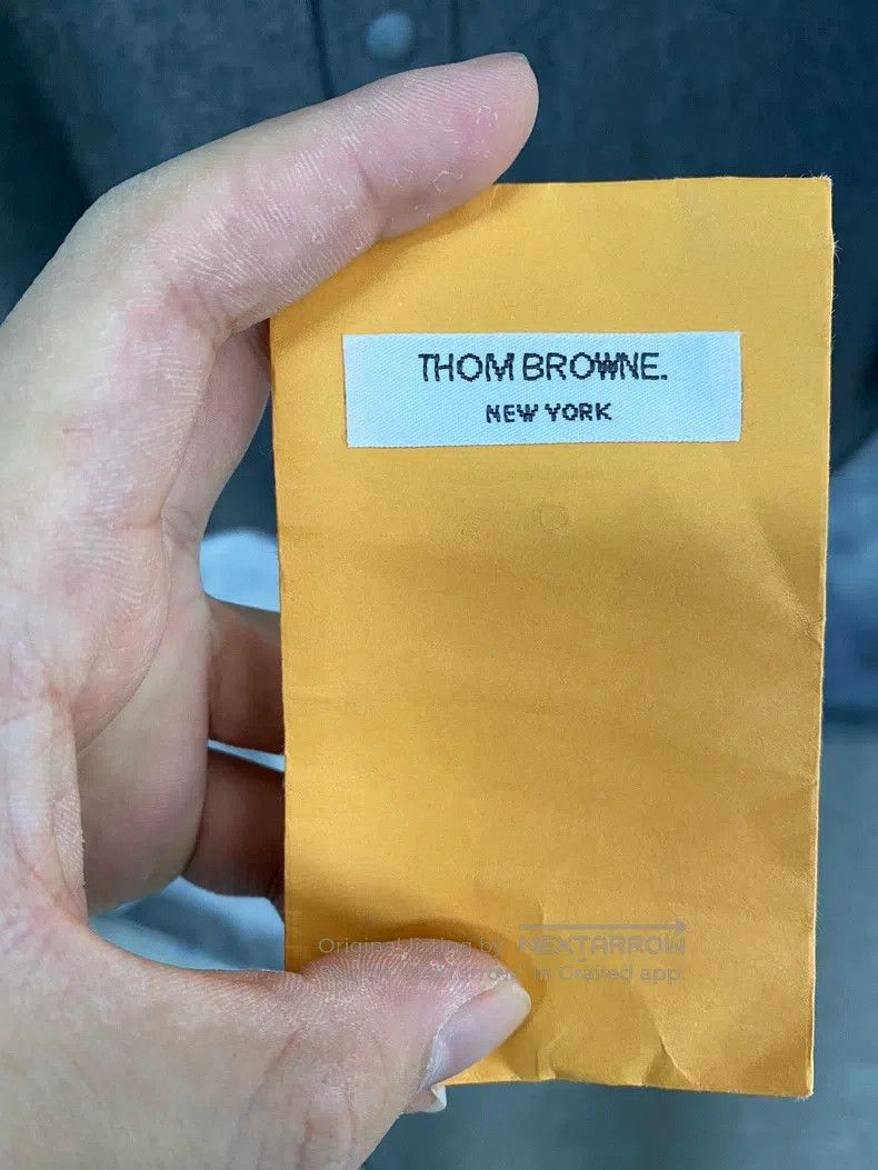 Thom Browne Thom Browne Notched Collar Single-Breasted Long-Sleeve Jac Size US XL / EU 56 / 4 - 6 Thumbnail
