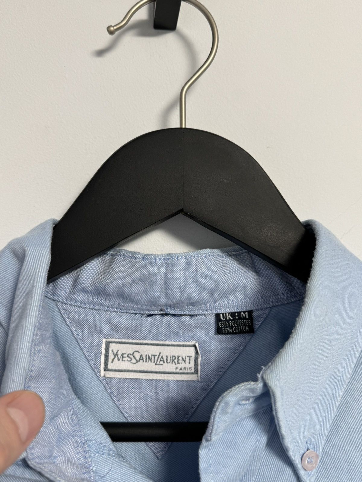 Yves Saint Laurent Yves Saint Laurent Button Up Shirt Luxury Size US M / EU 48-50 / 2 - 8 Thumbnail