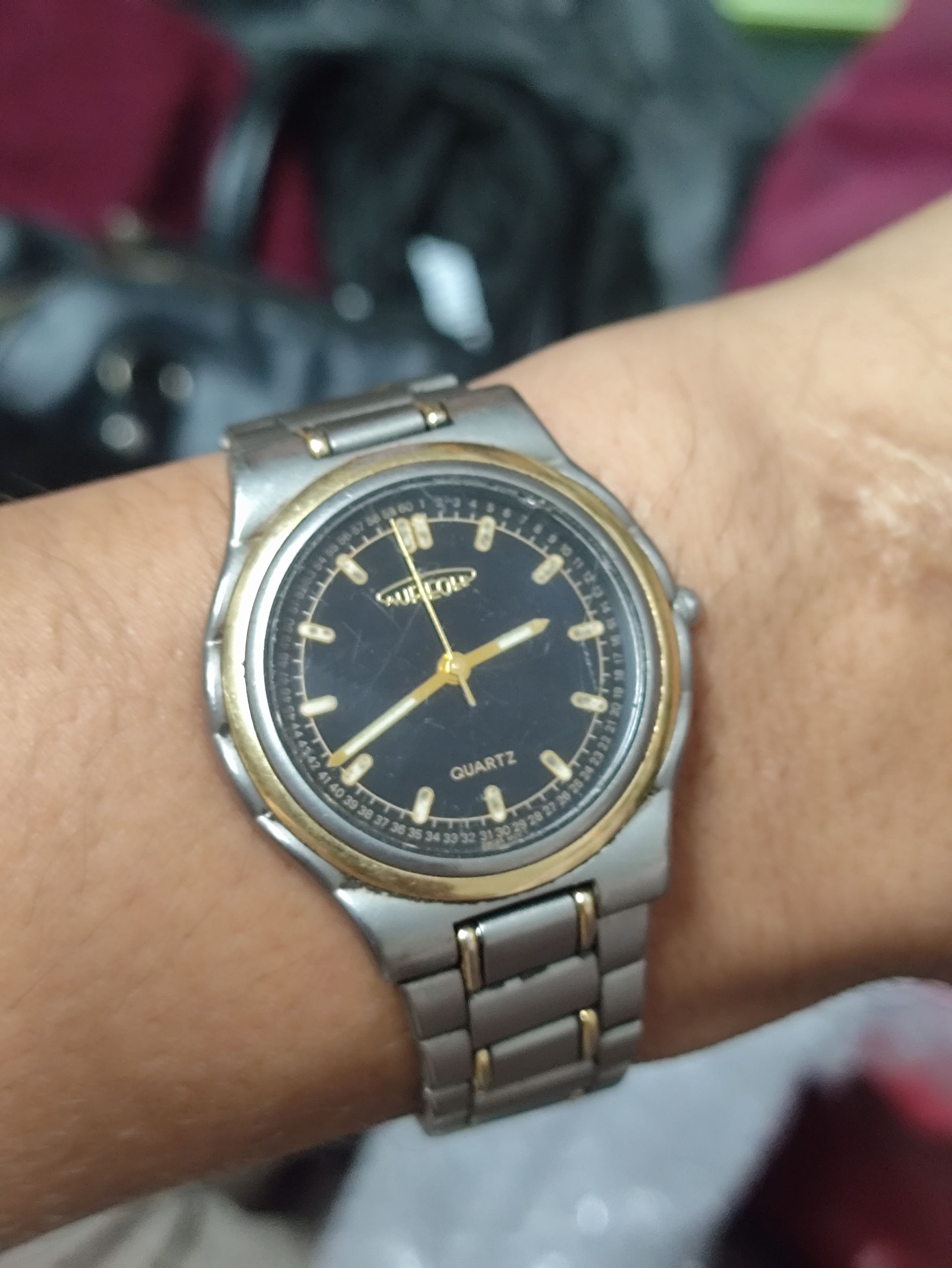 Designer × Japanese Brand × Vintage VINTAGE AUREOLE QUARTZ JAPAN WATCH Size ONE SIZE - 1 Thumbnail