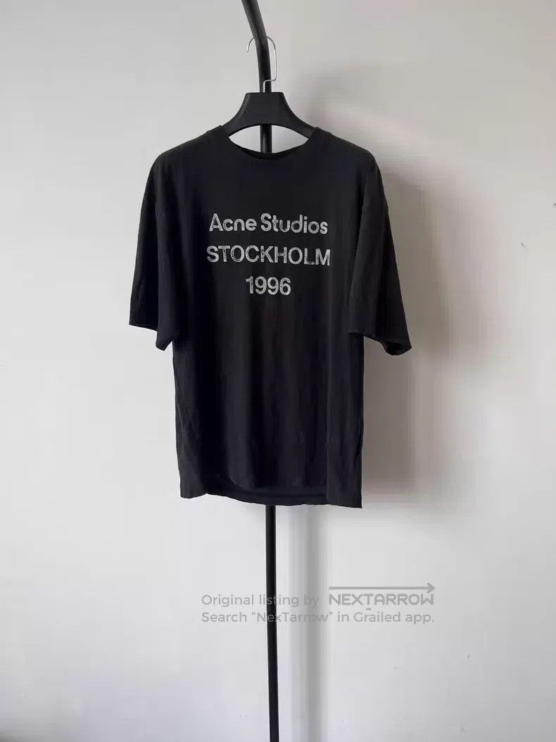 Acne Studios Acne Studios 1996 series letter print round neck short sle Size US XS / EU 42 / 0 - 1 Thumbnail