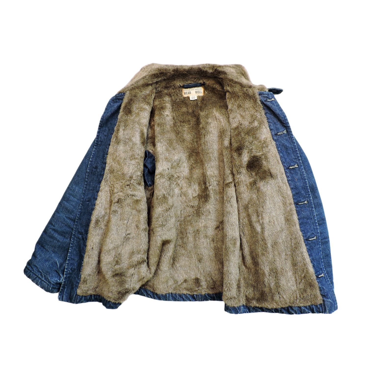 UES Clothing UES N1 Deck Sanforized Shrunk Denim Jacket Size US XS / EU 42 / 0 - 3 Thumbnail
