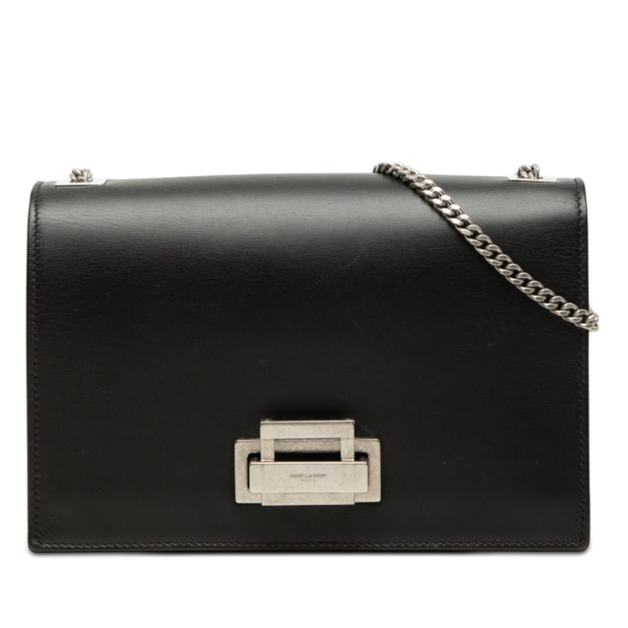 Saint Laurent Paris Smooth Calfskin Metropolis Chain Crossbody Size ONE SIZE - 1 Thumbnail