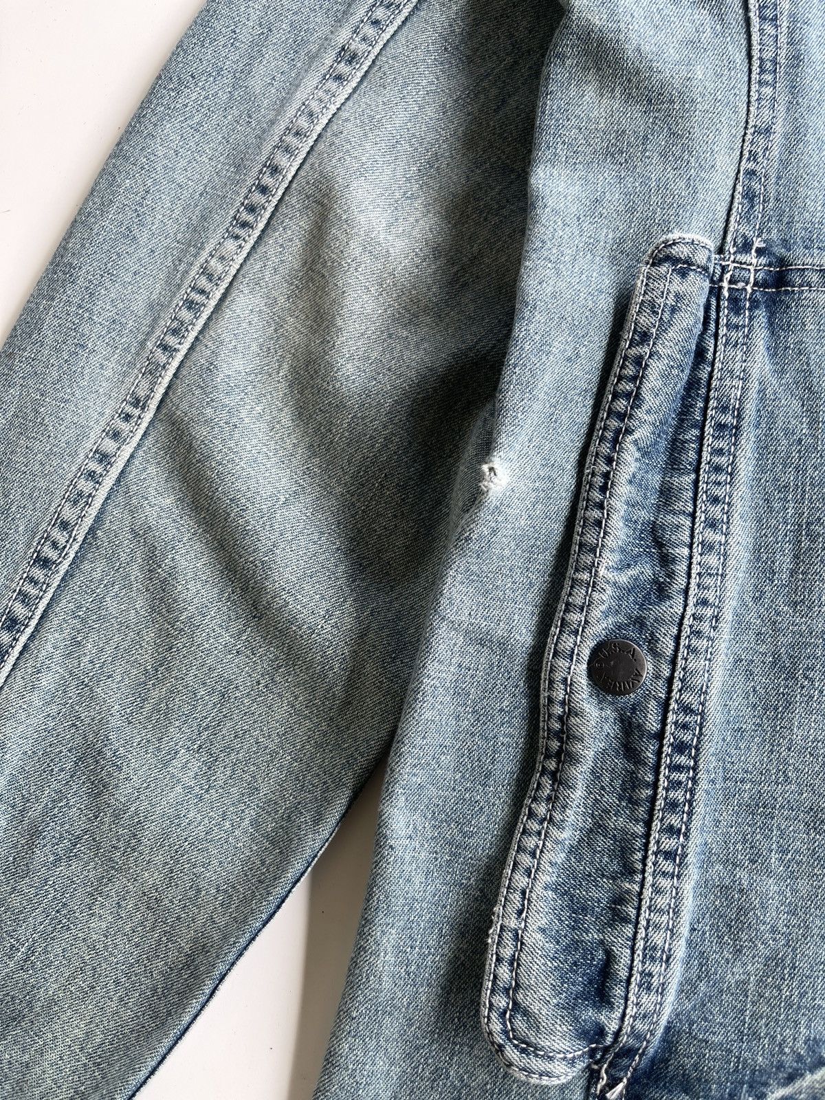 Avirex Vintage Avirex Chore Denim Jacket Size US L / EU 52-54 / 3 - 13 Thumbnail