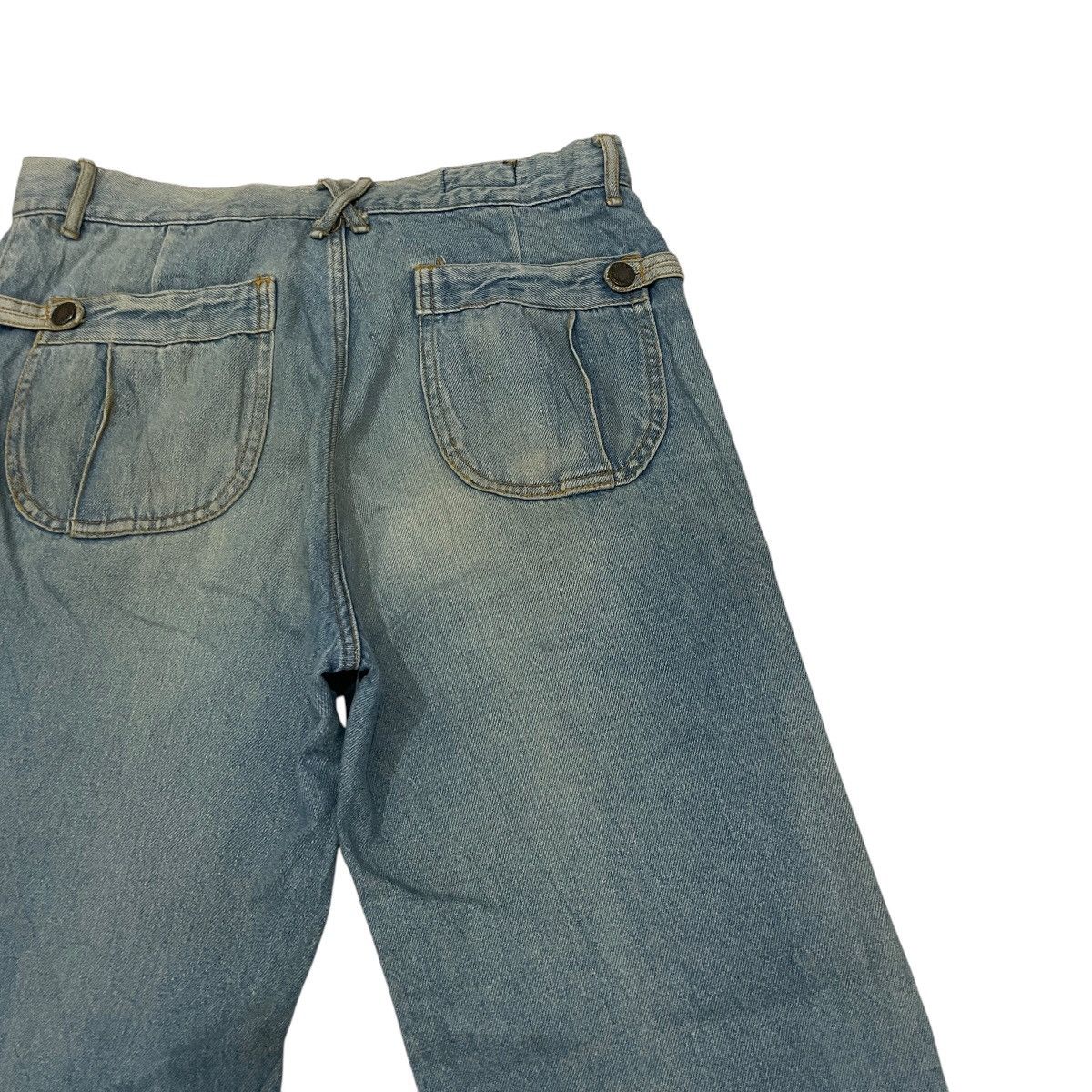 14th Addiction Vintage Japanese Designer Flare Denim Size US 31 - 9 Thumbnail