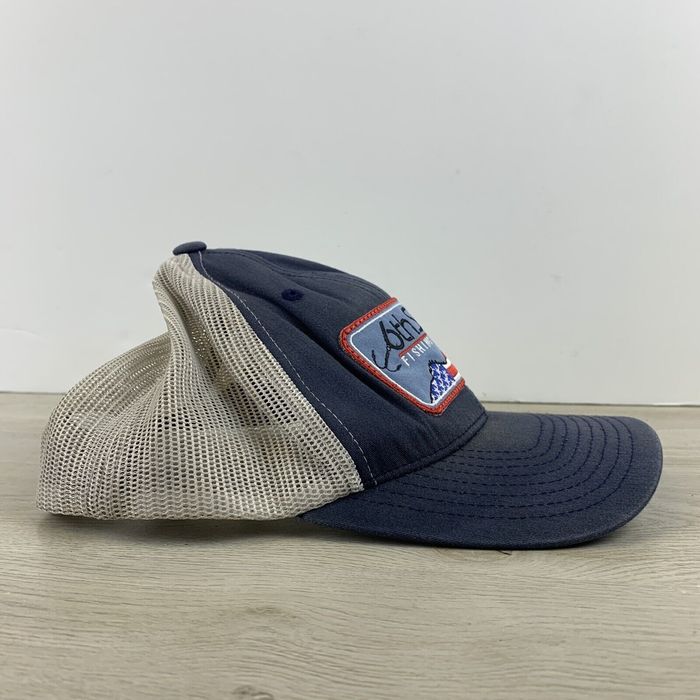 Other 6th Sense Fishing Hat Sixth Sense Fishing Blue Snapback Hat