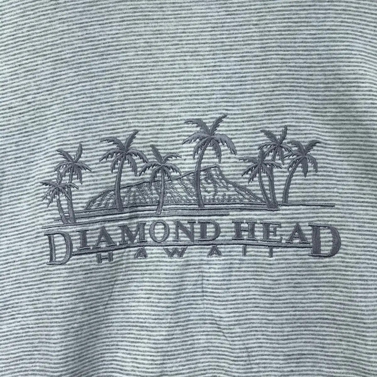 Diamond Head Vintage 80' DIAMOND HEAD HAWAII Embroidery Striped Tee Shirt Size US L / EU 52-54 / 3 - 4 Thumbnail
