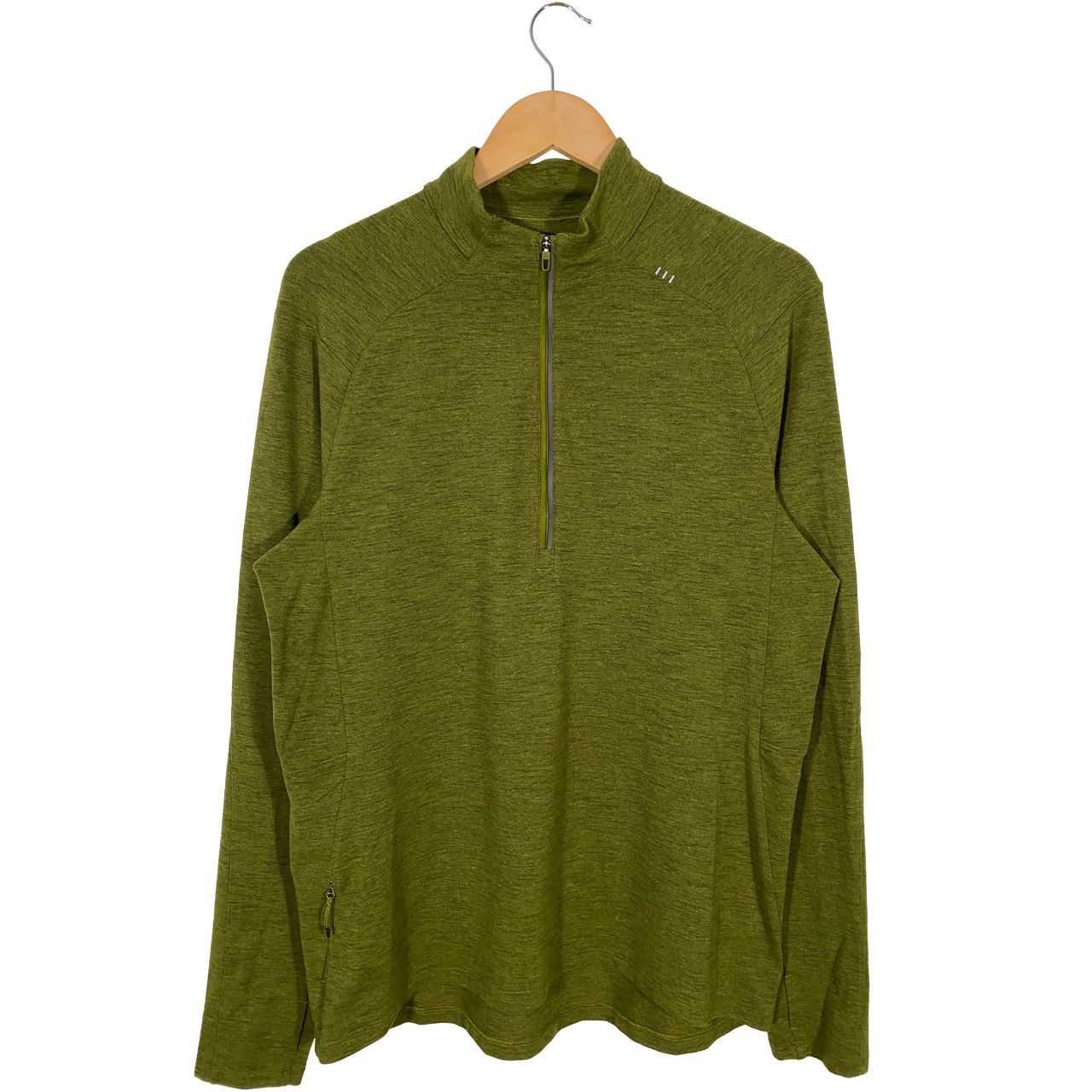 Lululemon M3CMXS - Lululemon Surge Warm Half Zip Green size L Size US L / EU 52-54 / 3 - 1 Thumbnail