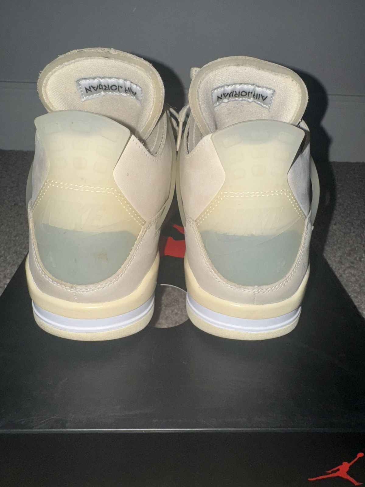 Off-White Off White Air Jordon 4 Retro Size US 9 / IT 39 - 3 Thumbnail